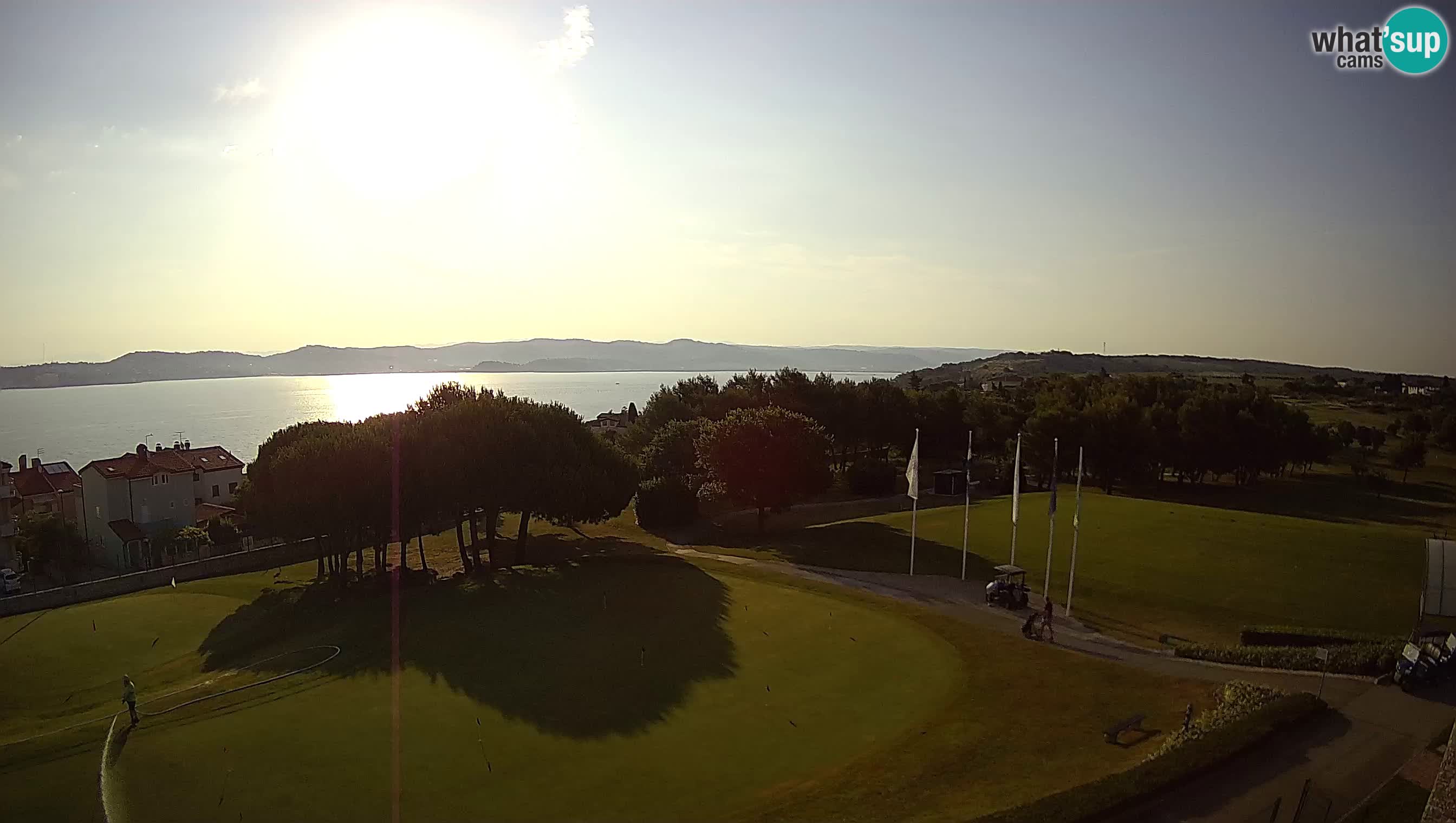 Golf Adriatic Spletna kamera v živo Savudrija – Rezidencija Skiper – Istra – Hrvaška
