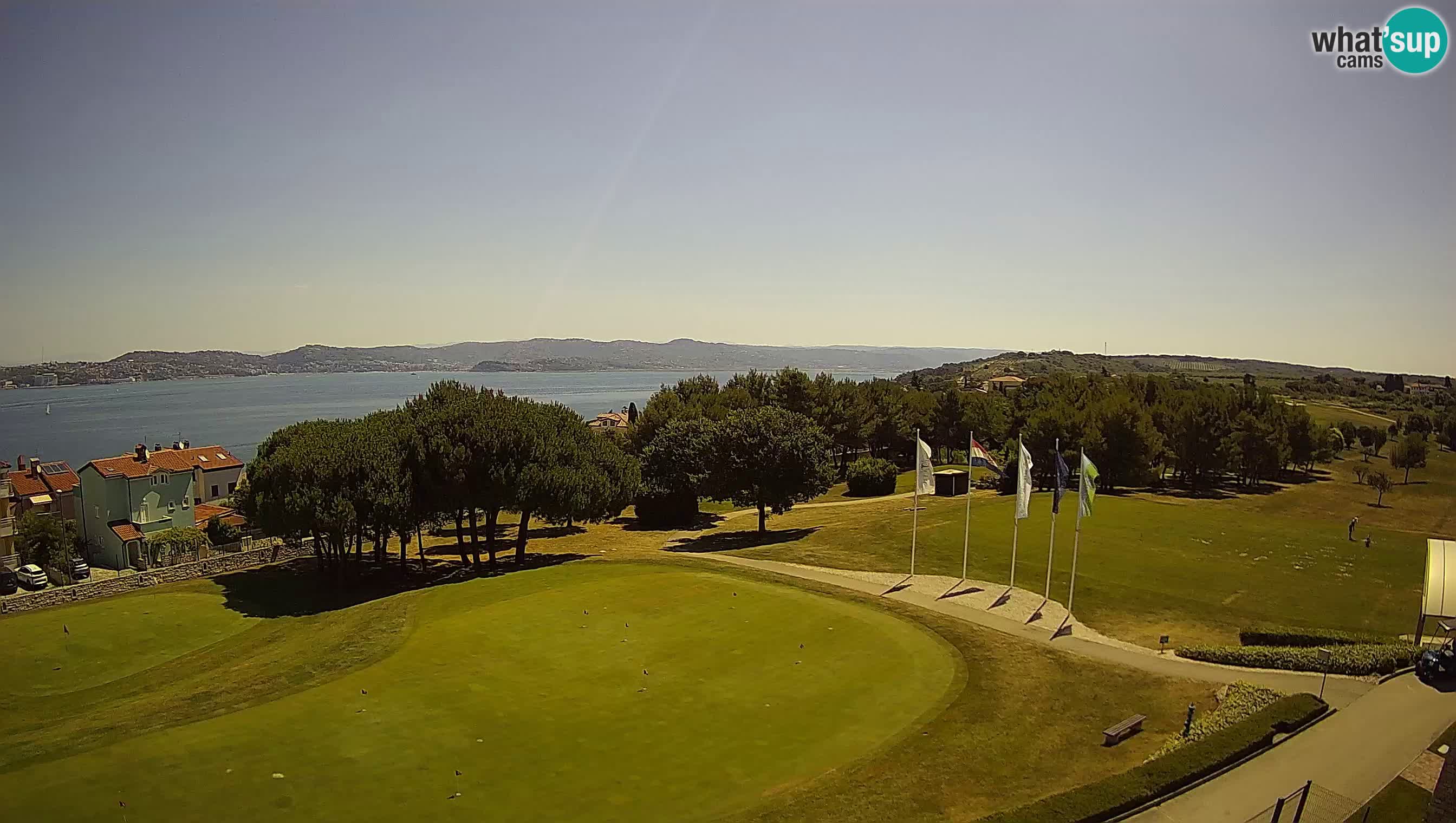 Golf Adriatic Spletna kamera v živo Savudrija – Rezidencija Skiper – Istra – Hrvaška