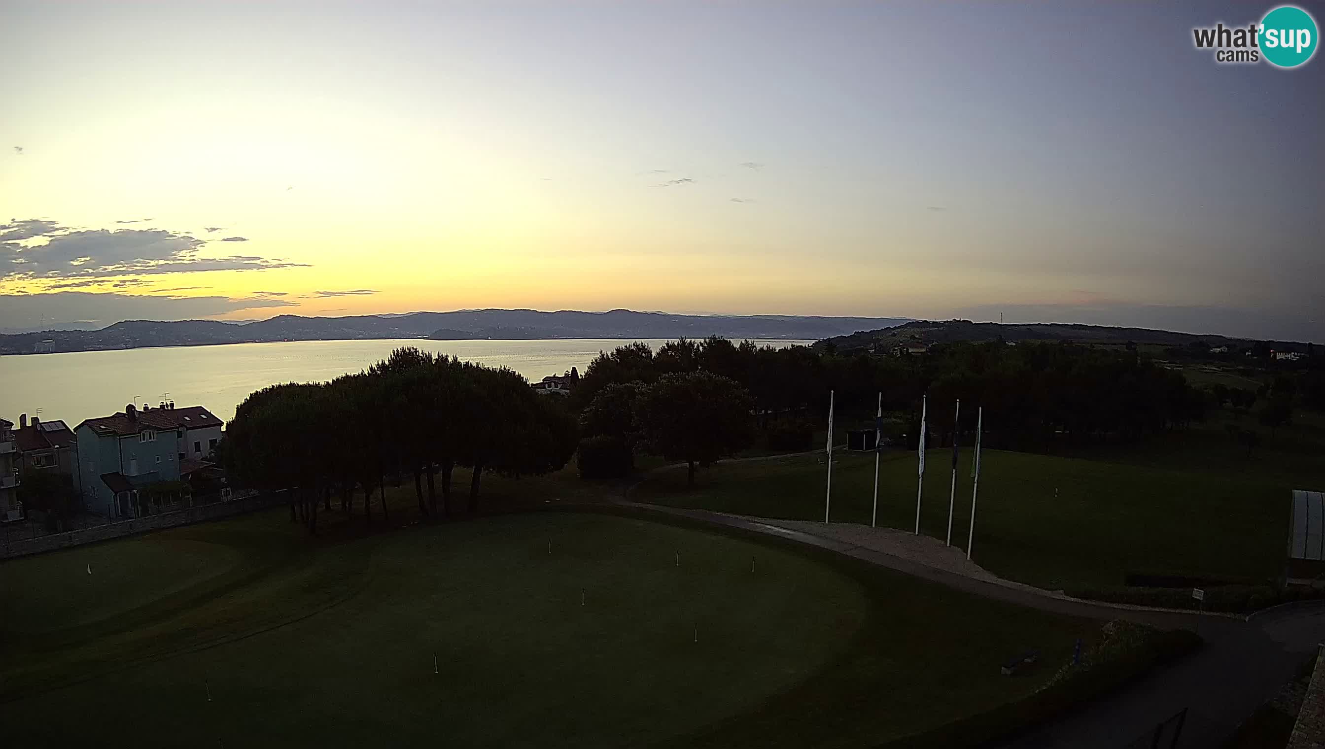 Golf Adriatic Spletna kamera v živo Savudrija – Rezidencija Skiper – Istra – Hrvaška