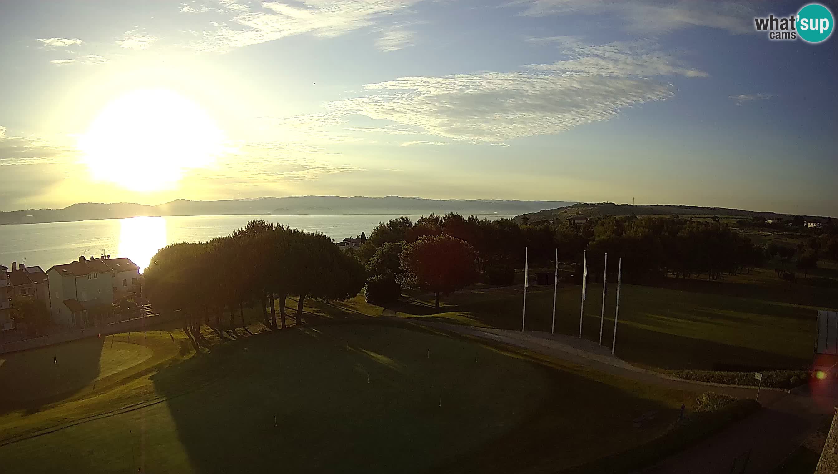 Golf Adriatic Spletna kamera v živo Savudrija – Rezidencija Skiper – Istra – Hrvaška