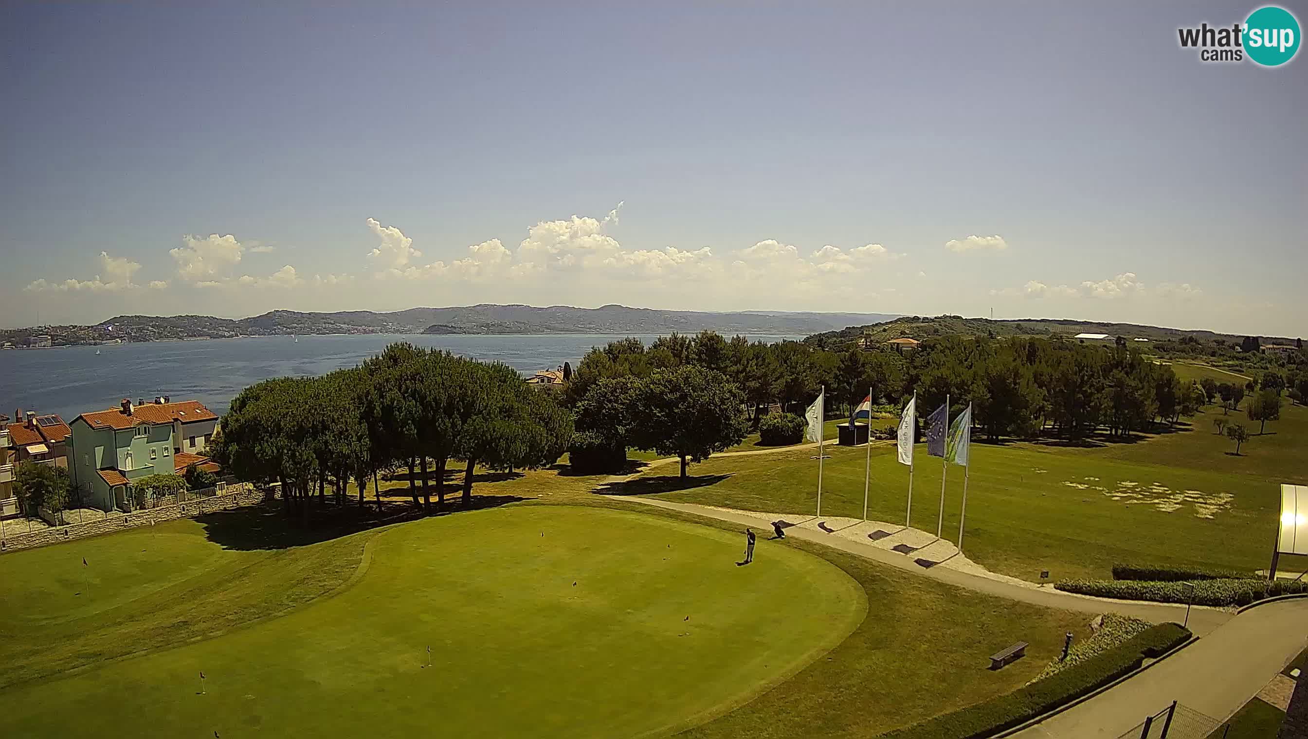 Golf Adriatic Live webcam Savudrija – Rezidencija Skiper – Istria – Croatia
