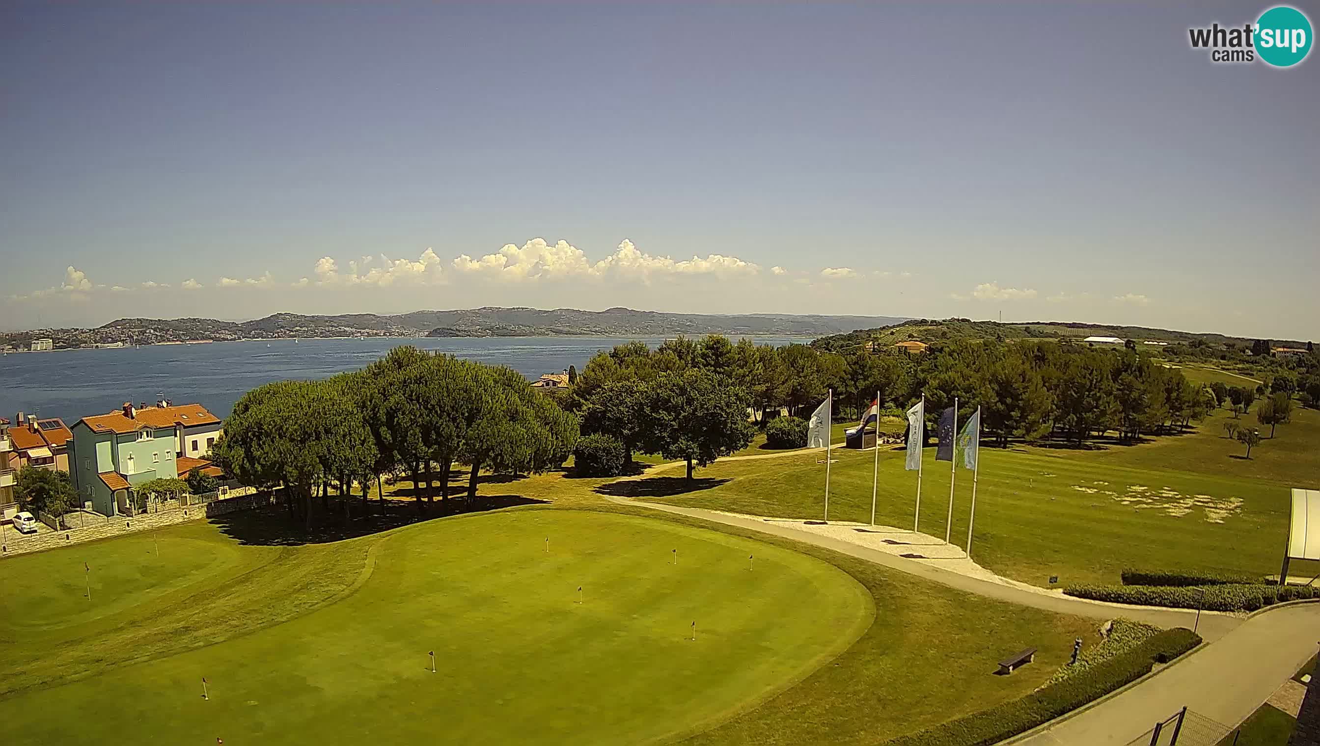 Golf Adriatic Live webcam Savudrija – Rezidencija Skiper – Istria – Croatia