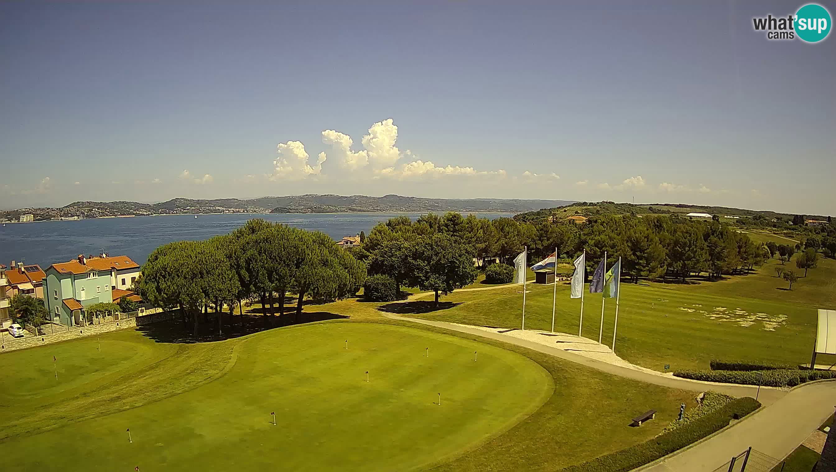 Golf Adriatic Live webcam Savudrija – Rezidencija Skiper – Istria – Croatia