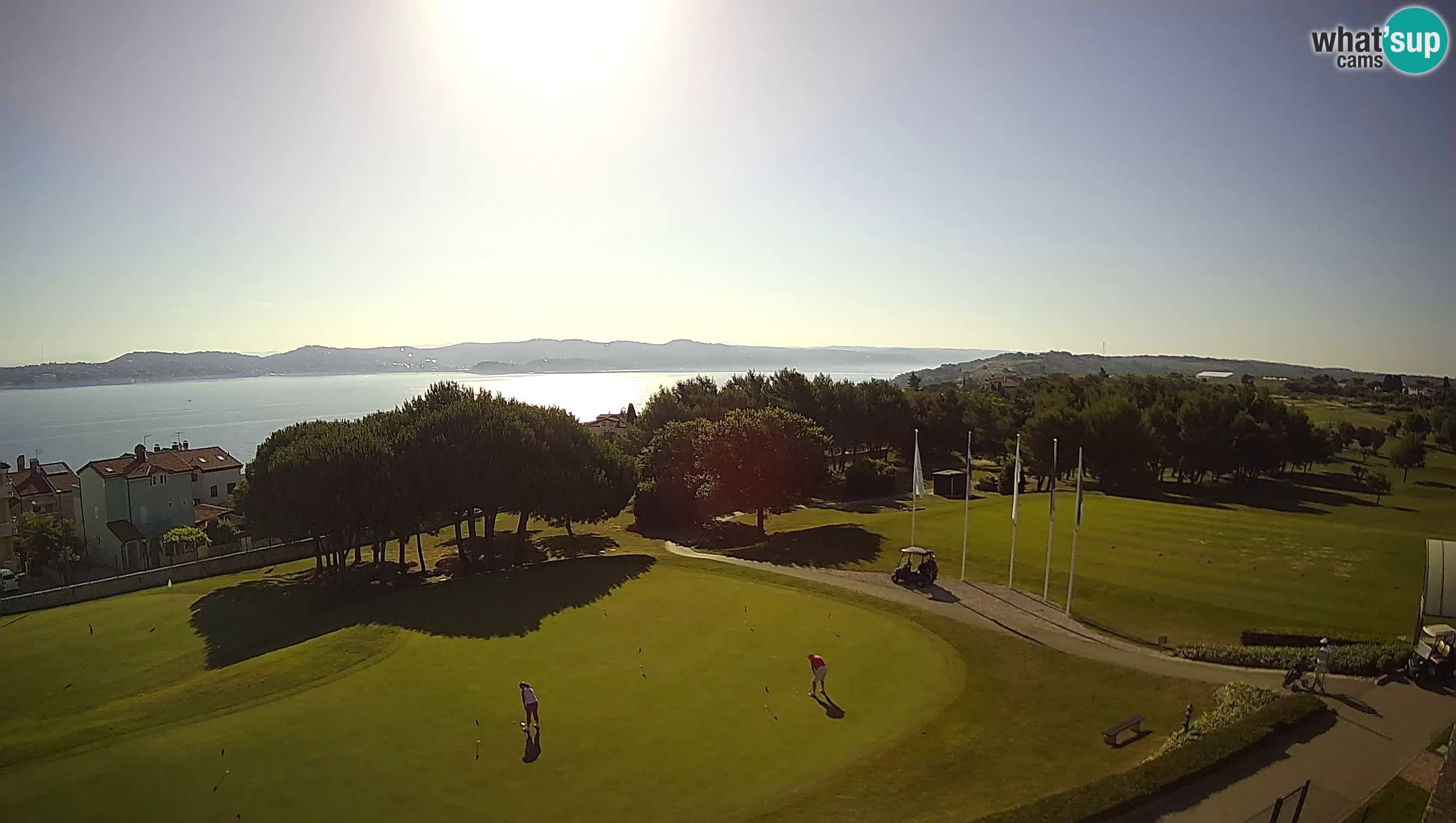 Golf Adriatic Live webcam Savudrija – Rezidencija Skiper – Istria – Croazia