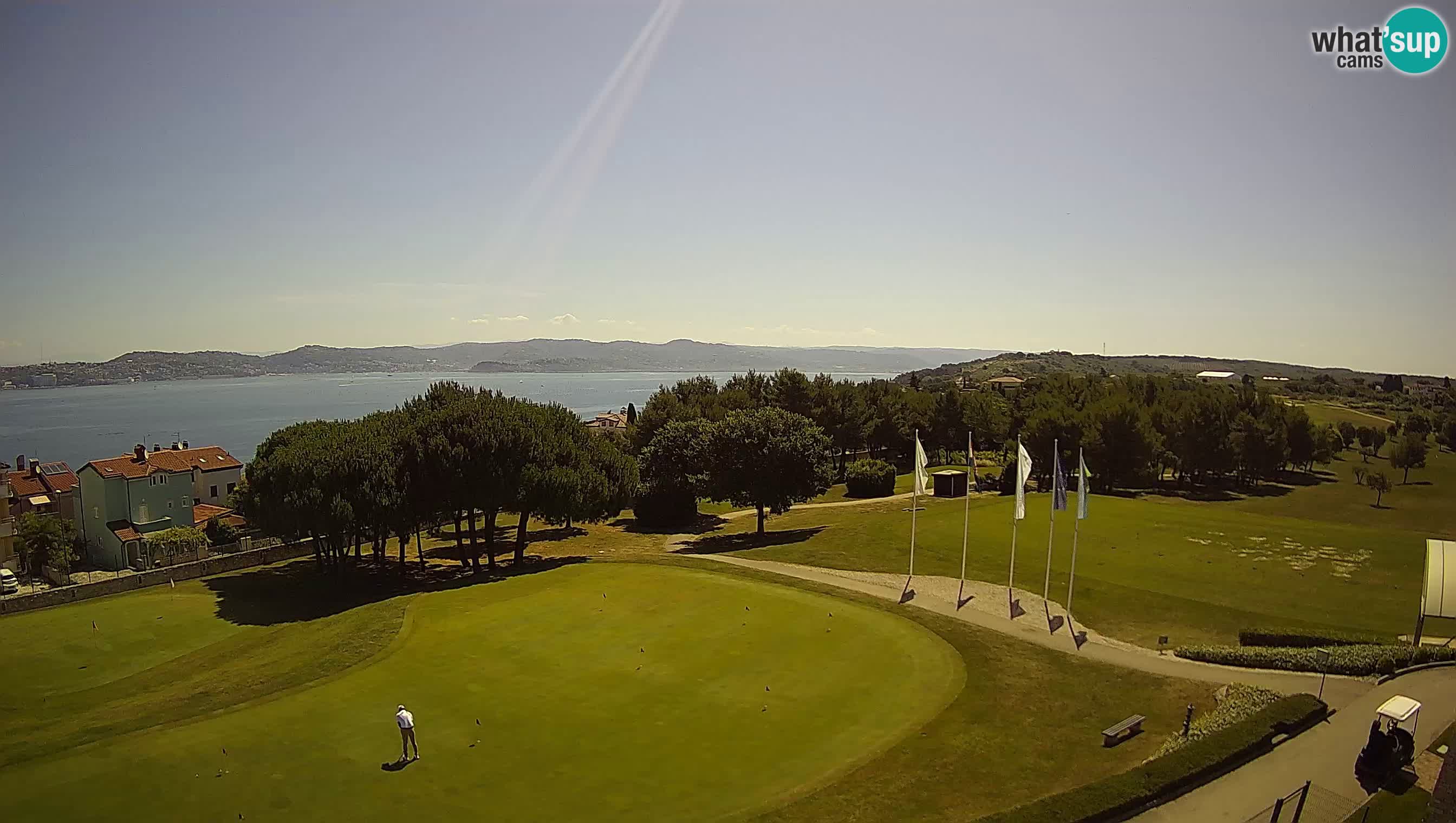 Golf Adriatic Live webcam Savudrija – Rezidencija Skiper – Istria – Croazia
