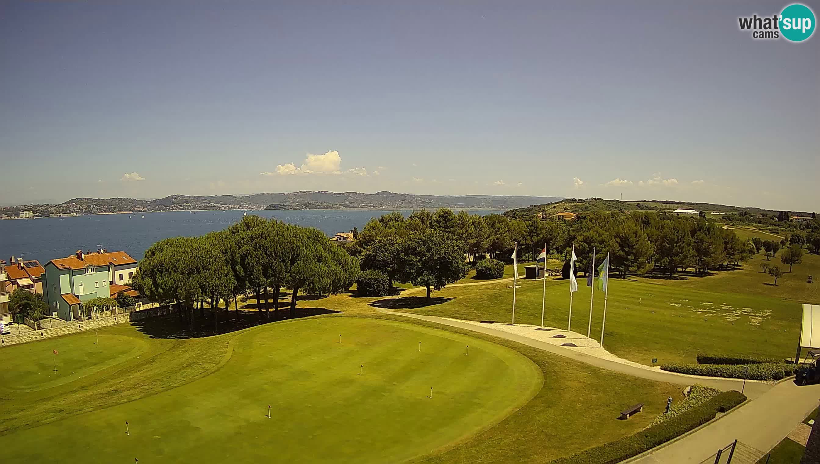 Golf Adriatic Cámara web en vivo Savudrija – Rezidencija Skiper – Istria – Croacia