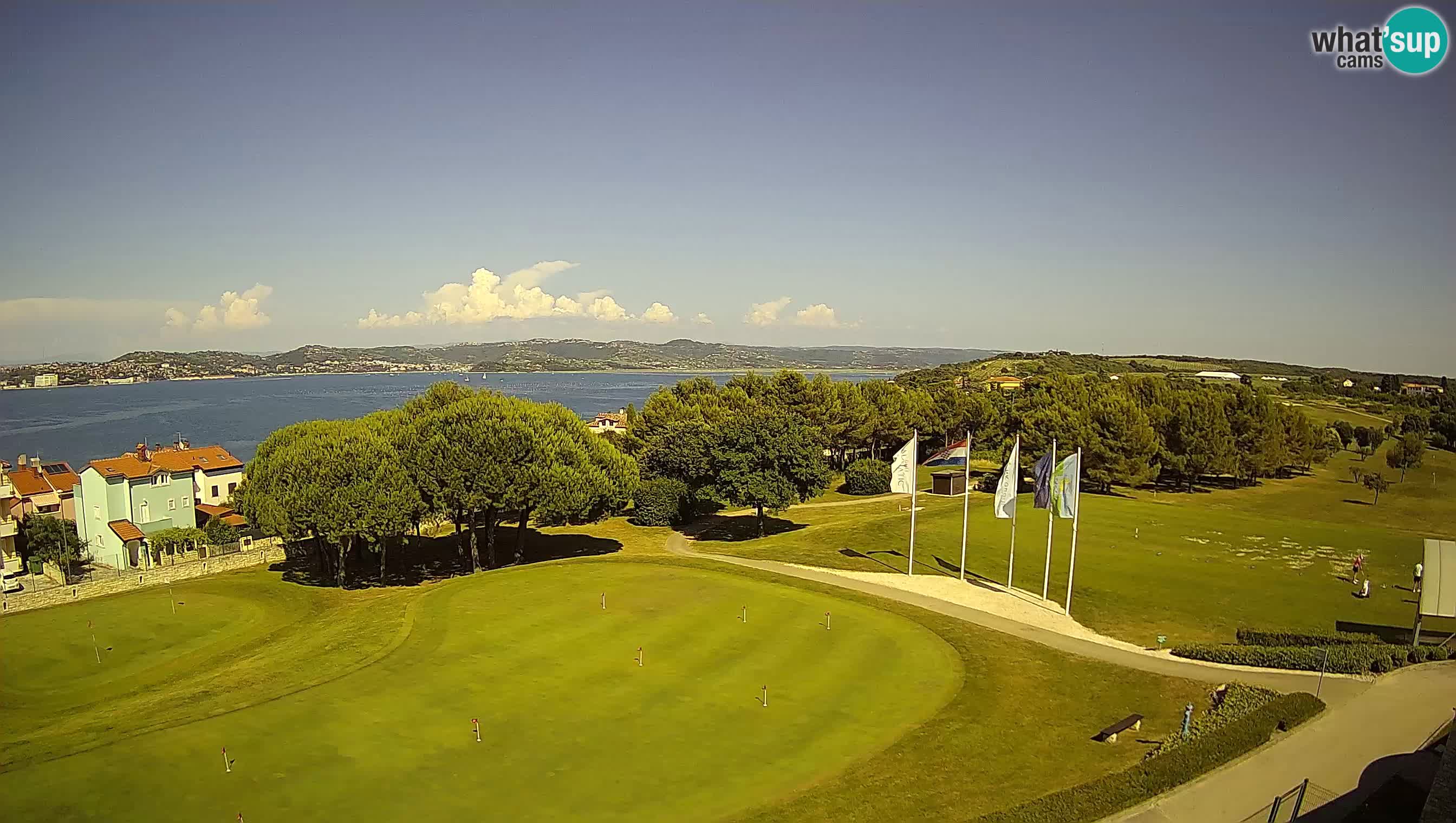 Golf Adriatic Cámara web en vivo Savudrija – Rezidencija Skiper – Istria – Croacia