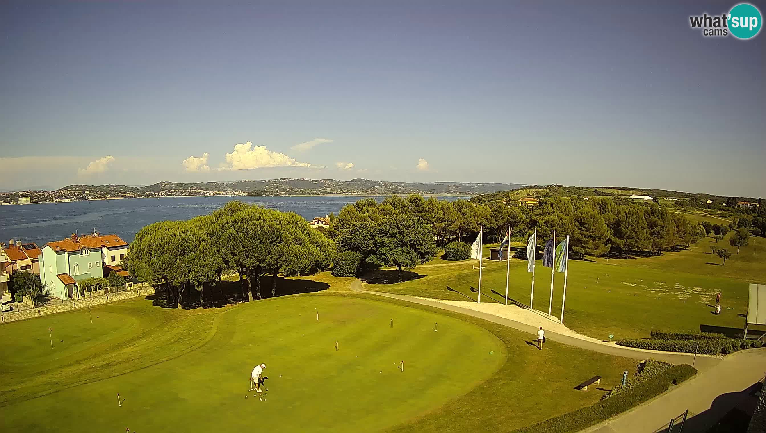 Golf Adriatic Spletna kamera v živo Savudrija – Rezidencija Skiper – Istra – Hrvaška