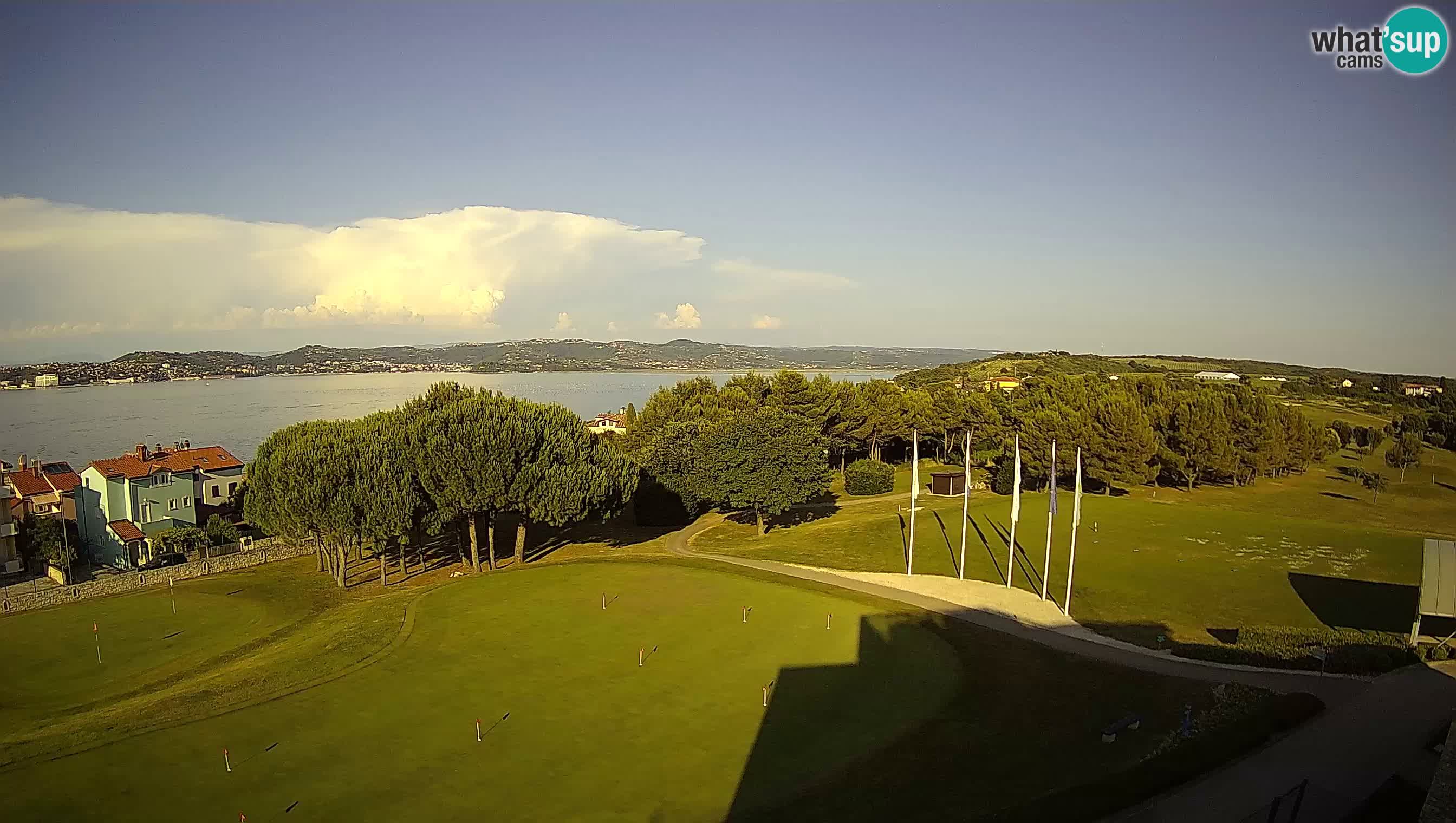 Golf Adriatique Webcam en direct Savudrija – Rezidencija Skiper – Istrie – Croatie