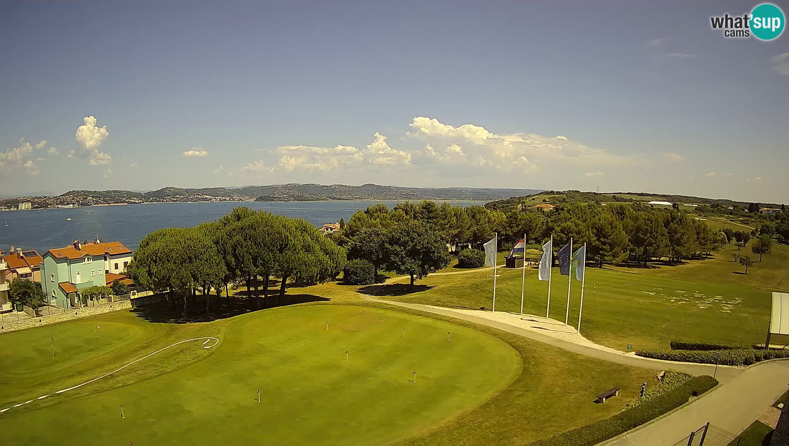 Golf Adriatic Live webcam Savudrija – Rezidencija Skiper – Istria – Croatia