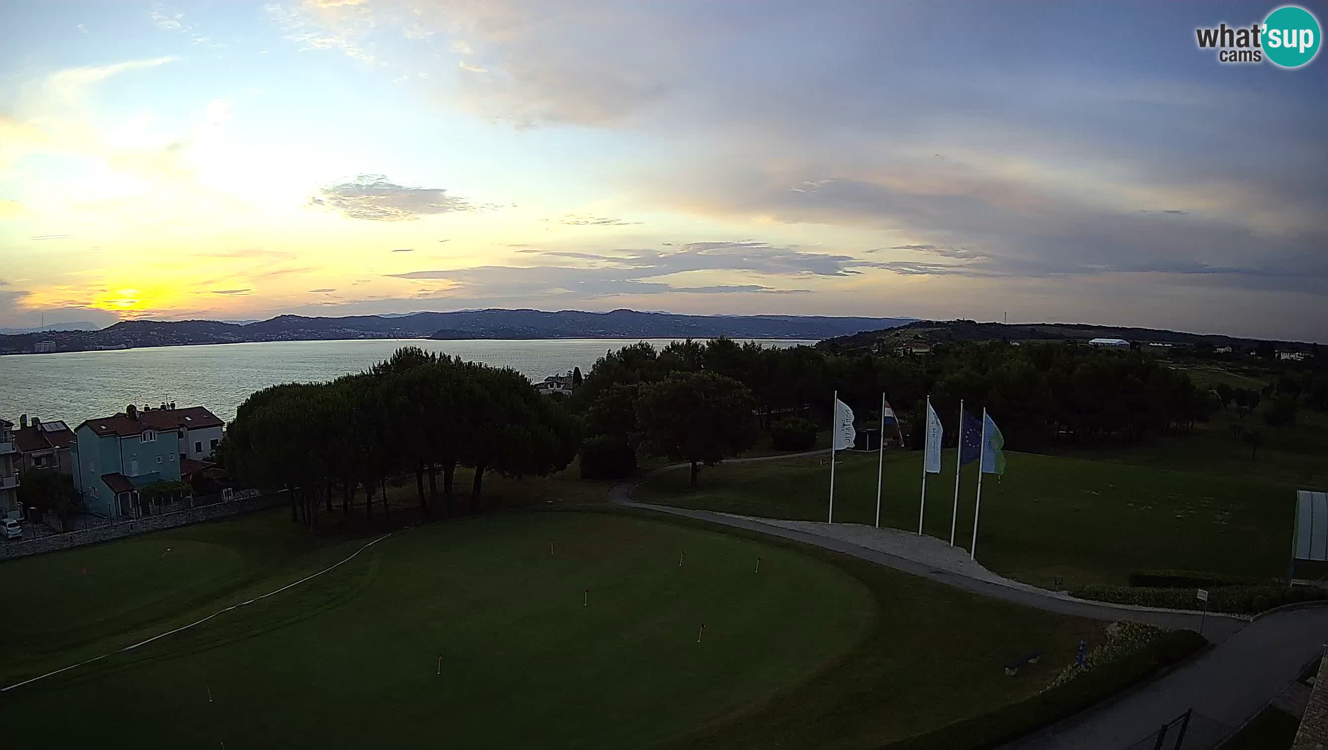 Golf Adriatic Live webcam Savudrija – Rezidencija Skiper – Istria – Croatia