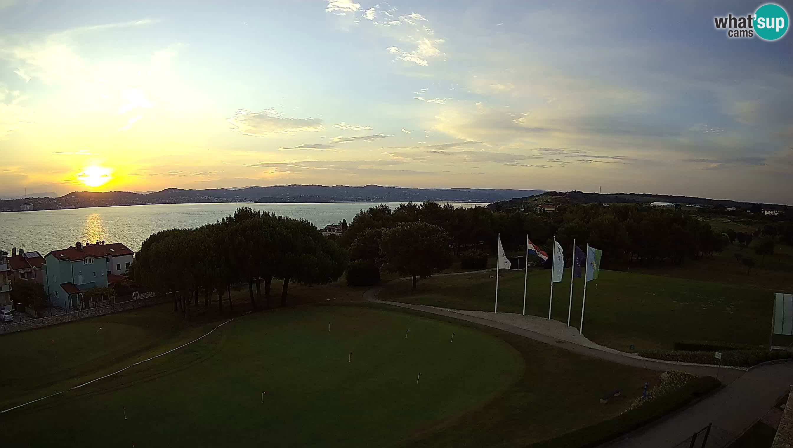 Golf Adriatic Live webcam Savudrija – Rezidencija Skiper – Istria – Croatia