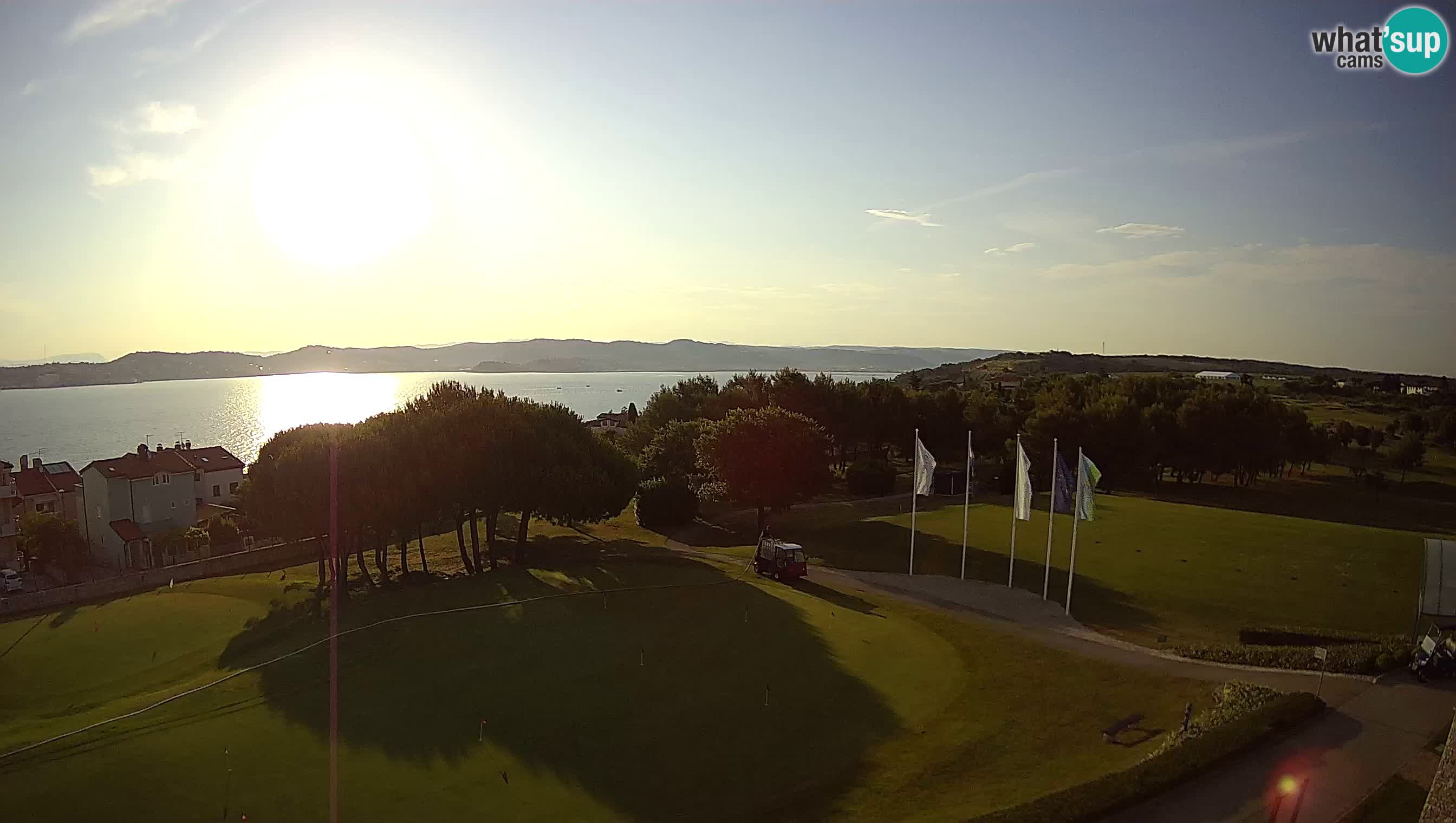 Golf Adriatic Live webcam Savudrija – Rezidencija Skiper – Istria – Croatia
