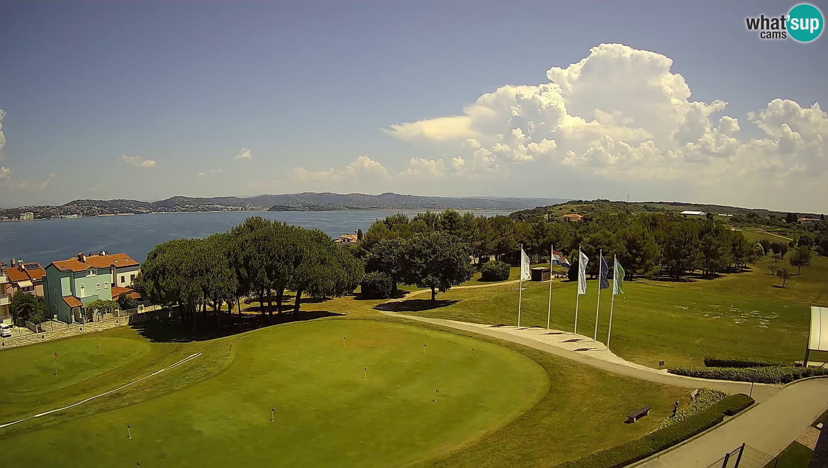 Golf Adriatic Cámara web en vivo Savudrija – Rezidencija Skiper – Istria – Croacia