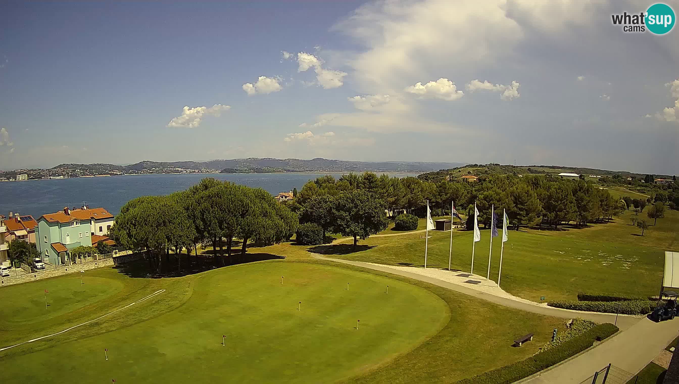 Golf Adriatic Cámara web en vivo Savudrija – Rezidencija Skiper – Istria – Croacia