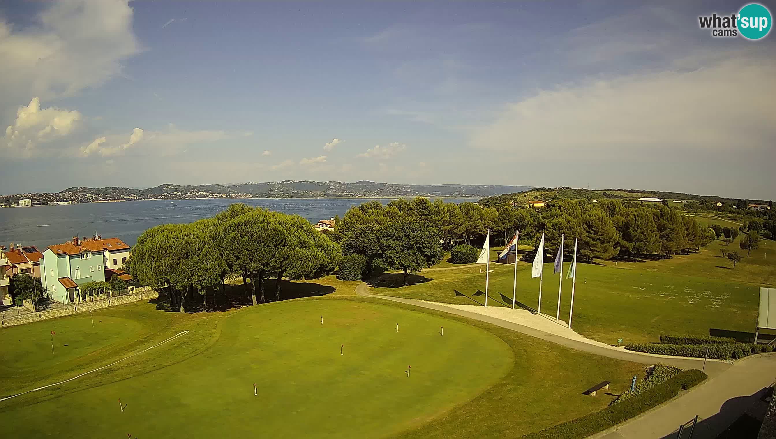 Golf Adriatic Live webcam Savudrija – Rezidencija Skiper – Istria – Croatia