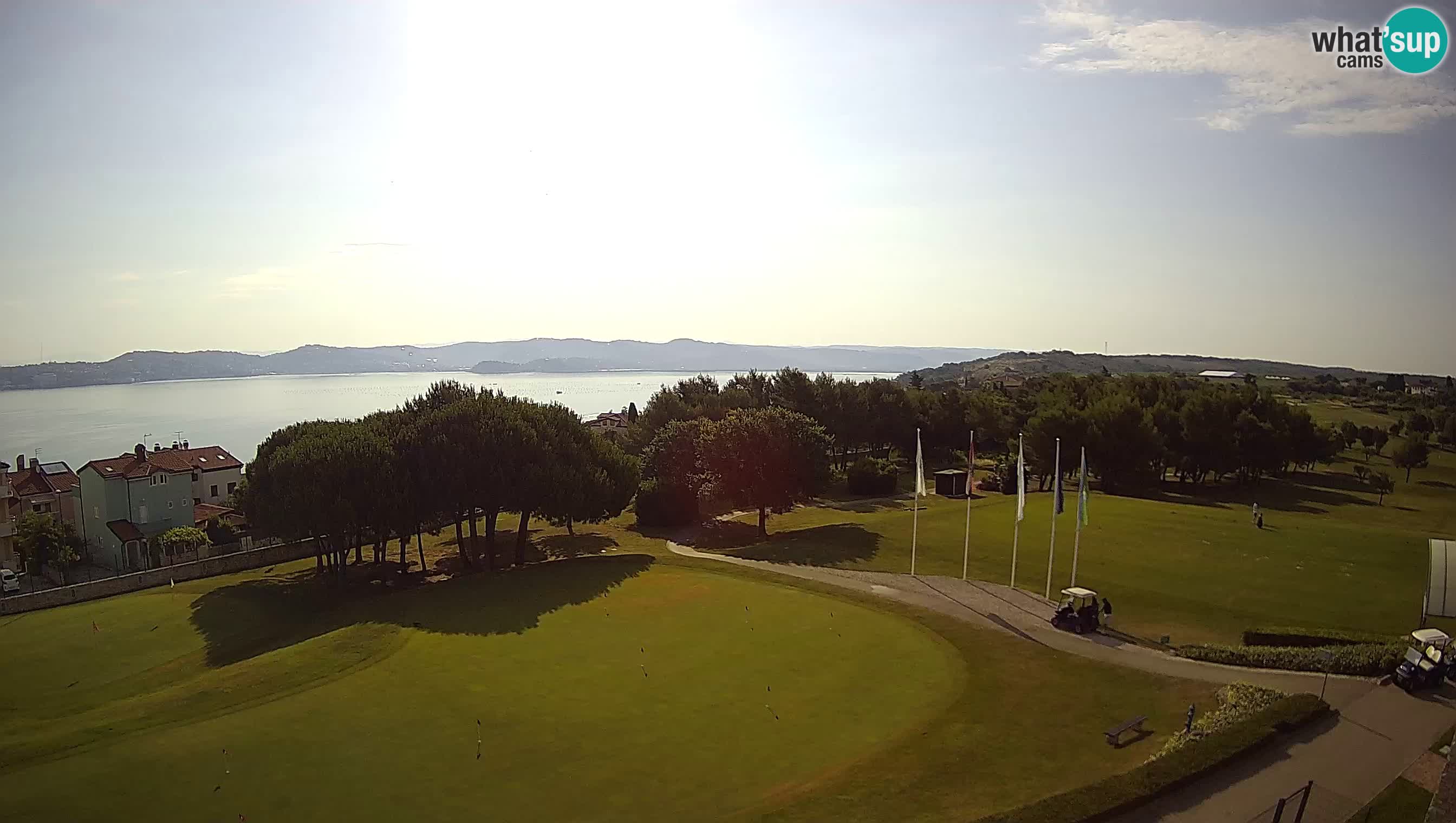 Golf Adriatic Spletna kamera v živo Savudrija – Rezidencija Skiper – Istra – Hrvaška