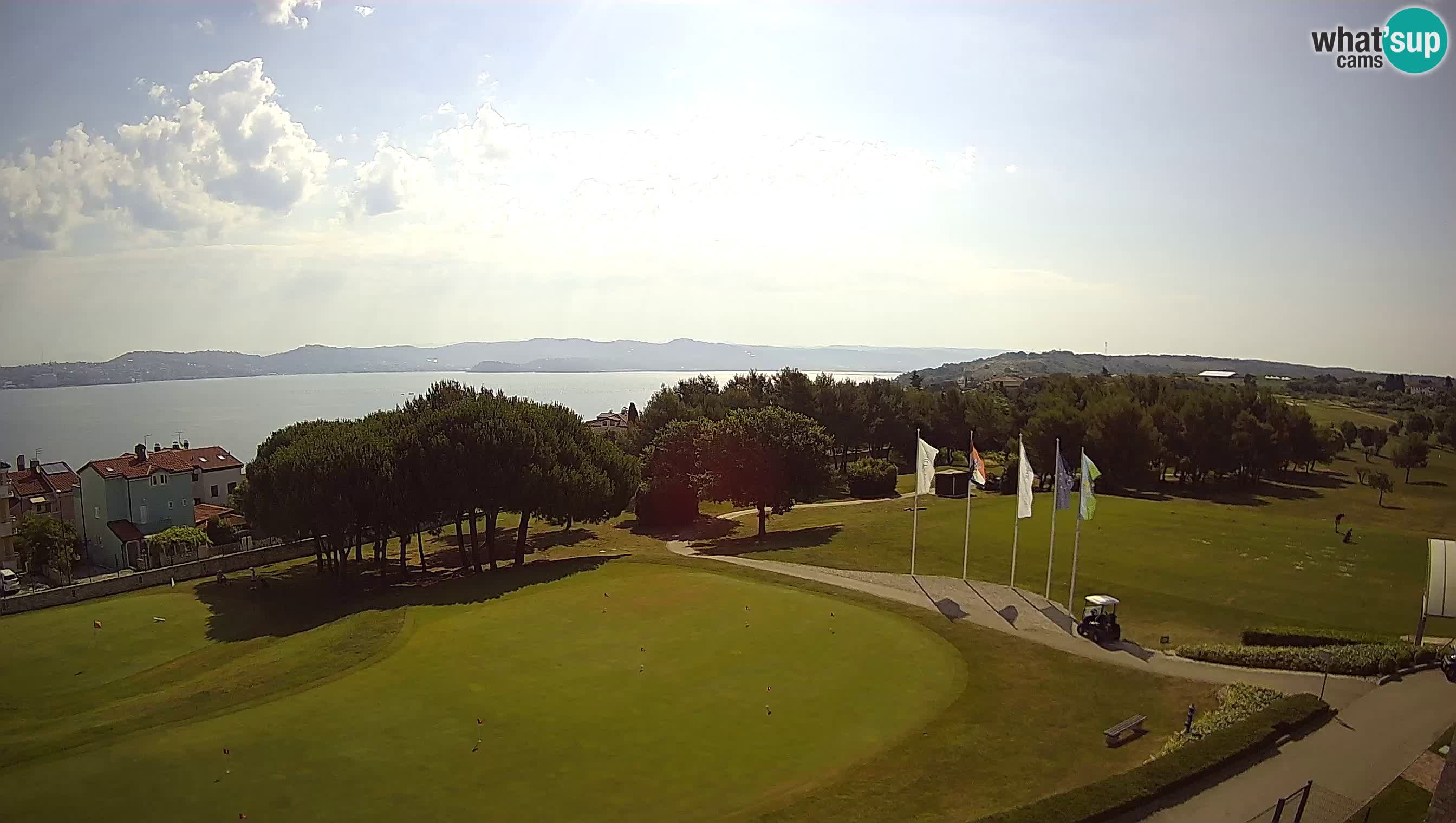 Golf Adriatic Live webcam Savudrija – Rezidencija Skiper – Istria – Croatia
