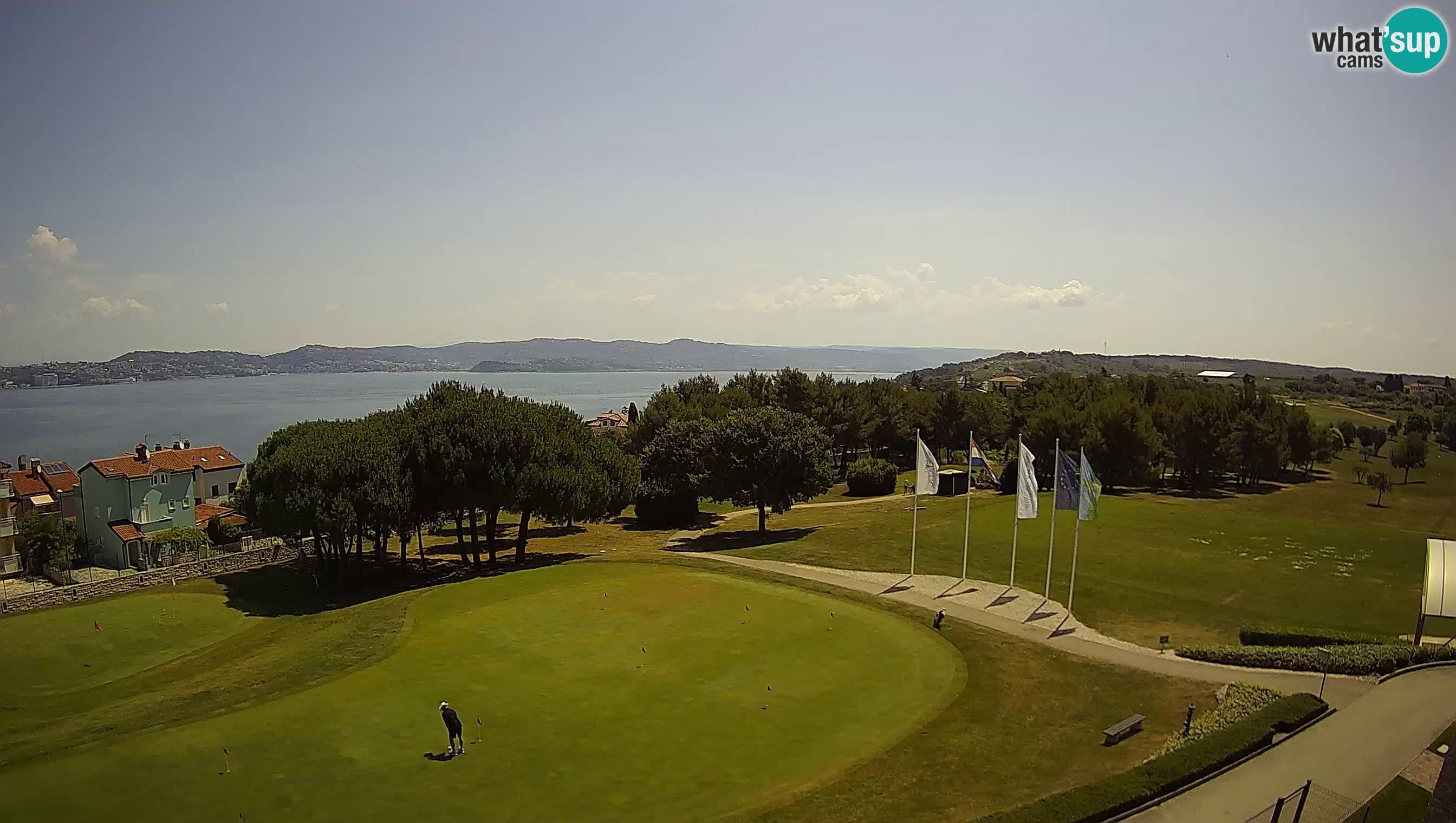 Golf Adriatic Live webcam Savudrija – Rezidencija Skiper – Istria – Croazia