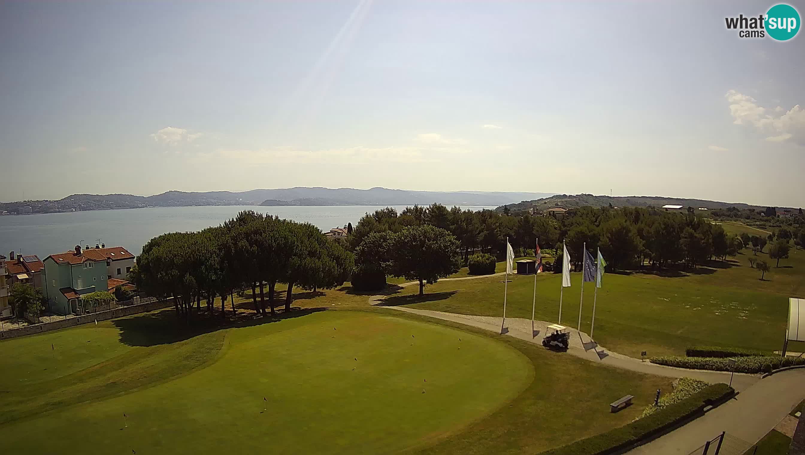 Golf Adriatic Cámara web en vivo Savudrija – Rezidencija Skiper – Istria – Croacia