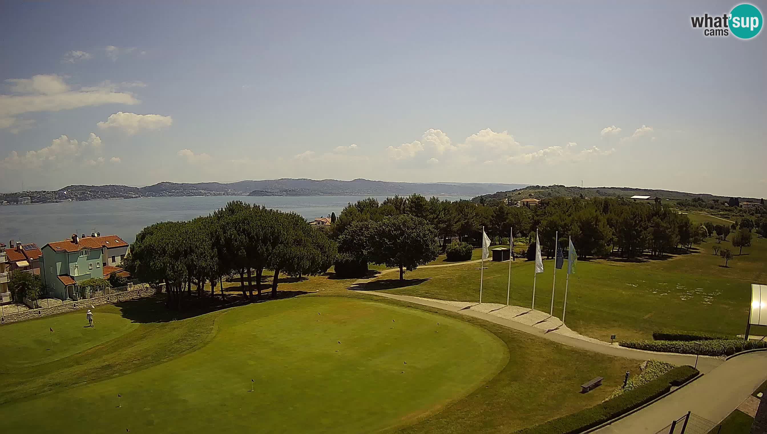 Golf Adriatic Spletna kamera v živo Savudrija – Rezidencija Skiper – Istra – Hrvaška