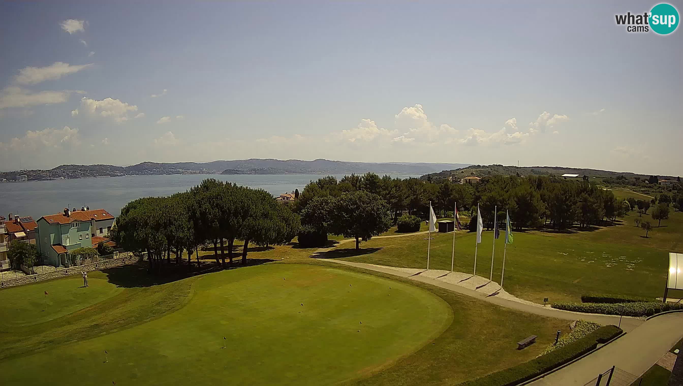 Golf Adriatic Spletna kamera v živo Savudrija – Rezidencija Skiper – Istra – Hrvaška