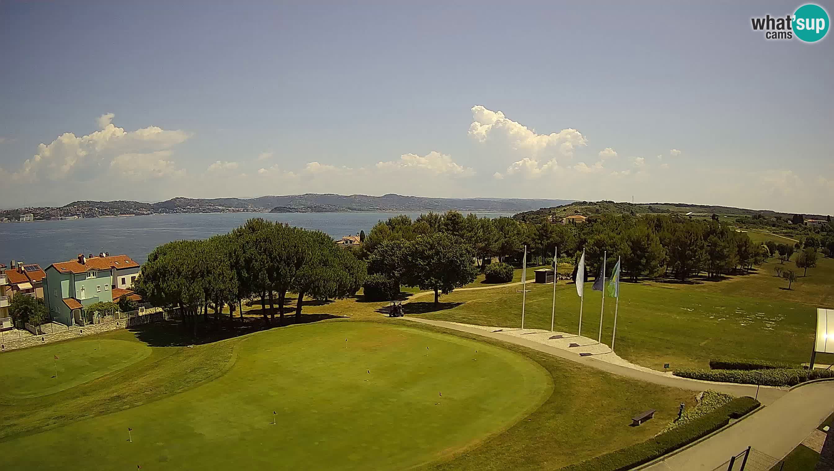 Golf Adriatic Cámara web en vivo Savudrija – Rezidencija Skiper – Istria – Croacia