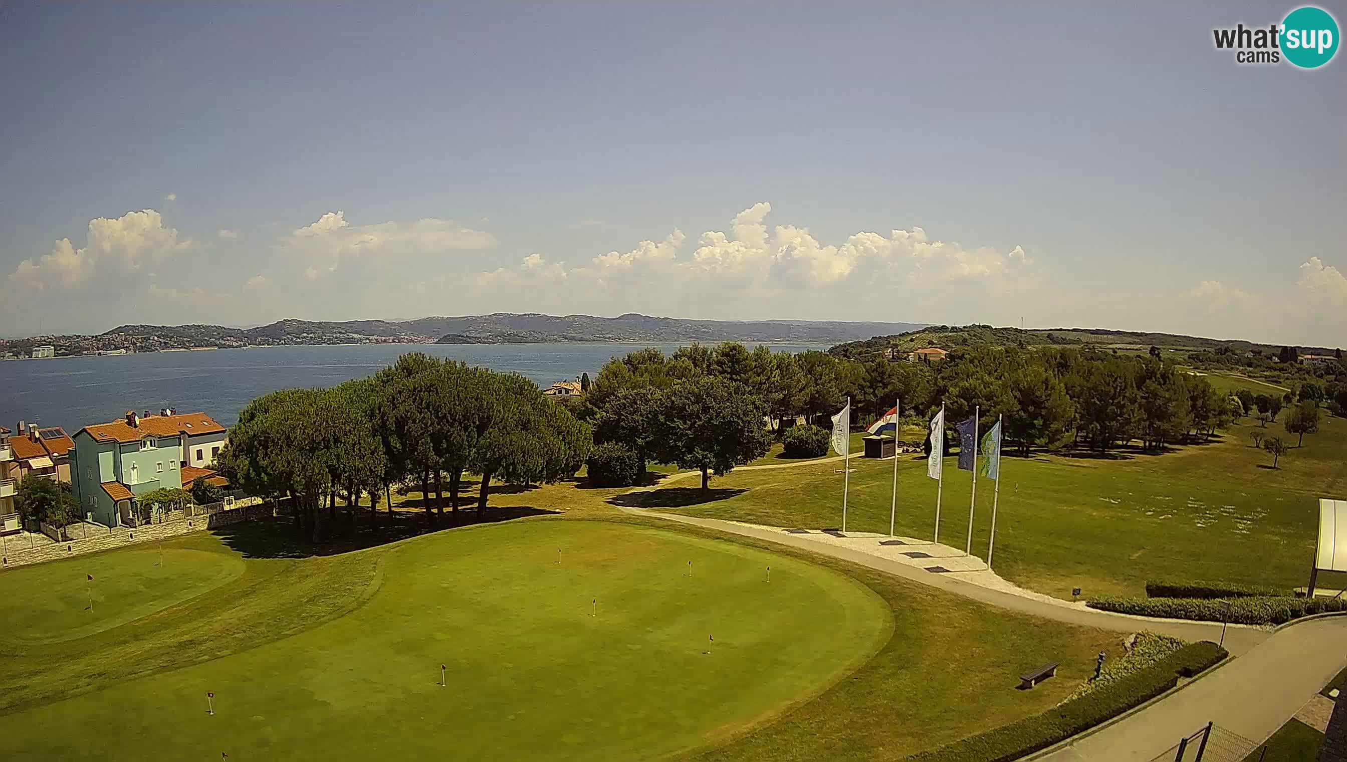 Golf Adriatic Cámara web en vivo Savudrija – Rezidencija Skiper – Istria – Croacia