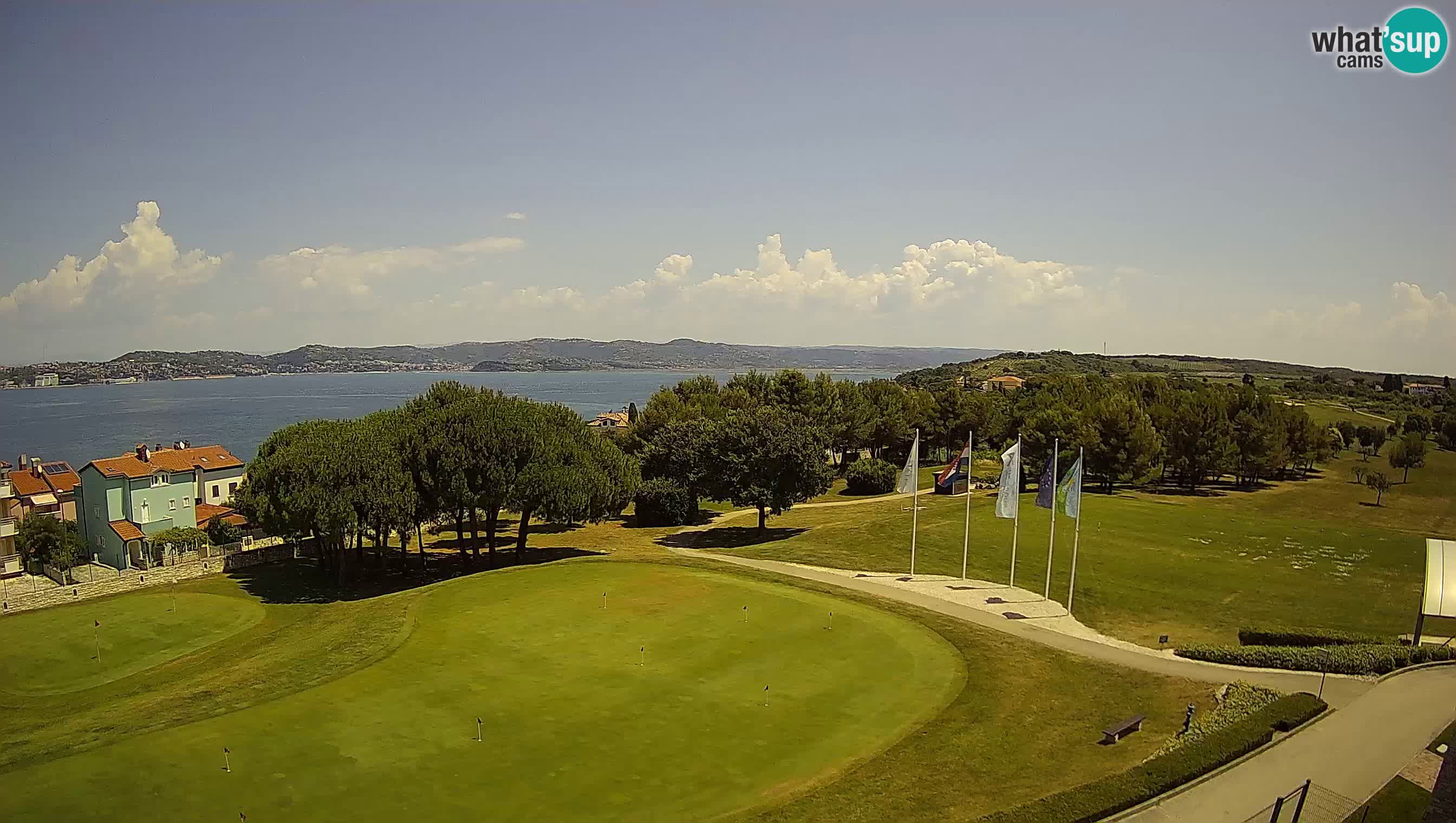 Golf Adriatic Spletna kamera v živo Savudrija – Rezidencija Skiper – Istra – Hrvaška