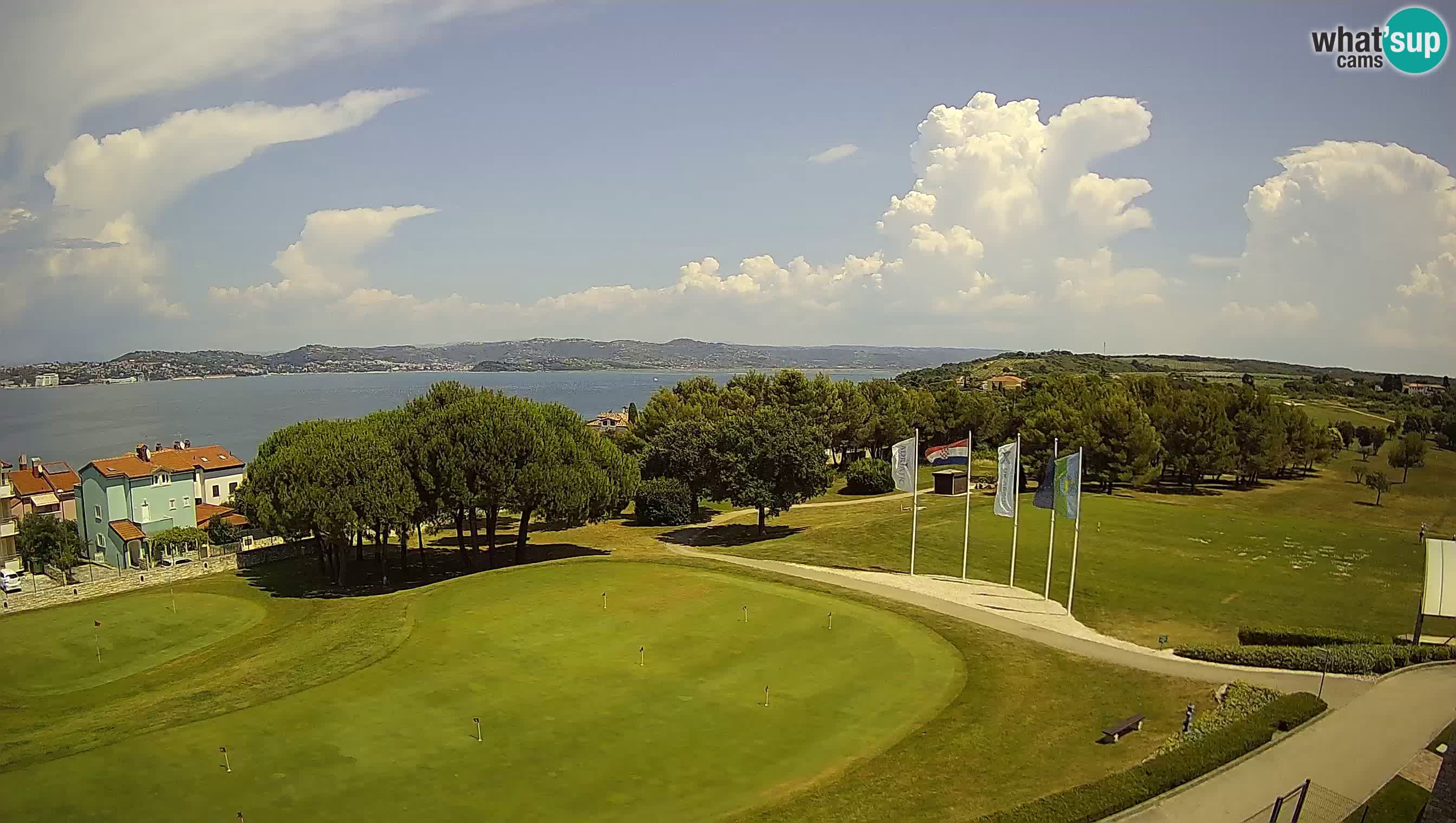 Golf Adriatic Live webcam Savudrija – Rezidencija Skiper – Istria – Croatia