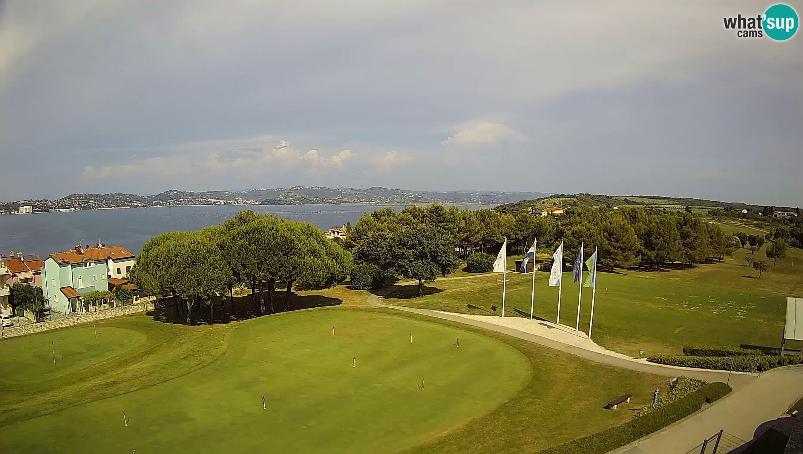 Golf Adriatic Cámara web en vivo Savudrija – Rezidencija Skiper – Istria – Croacia