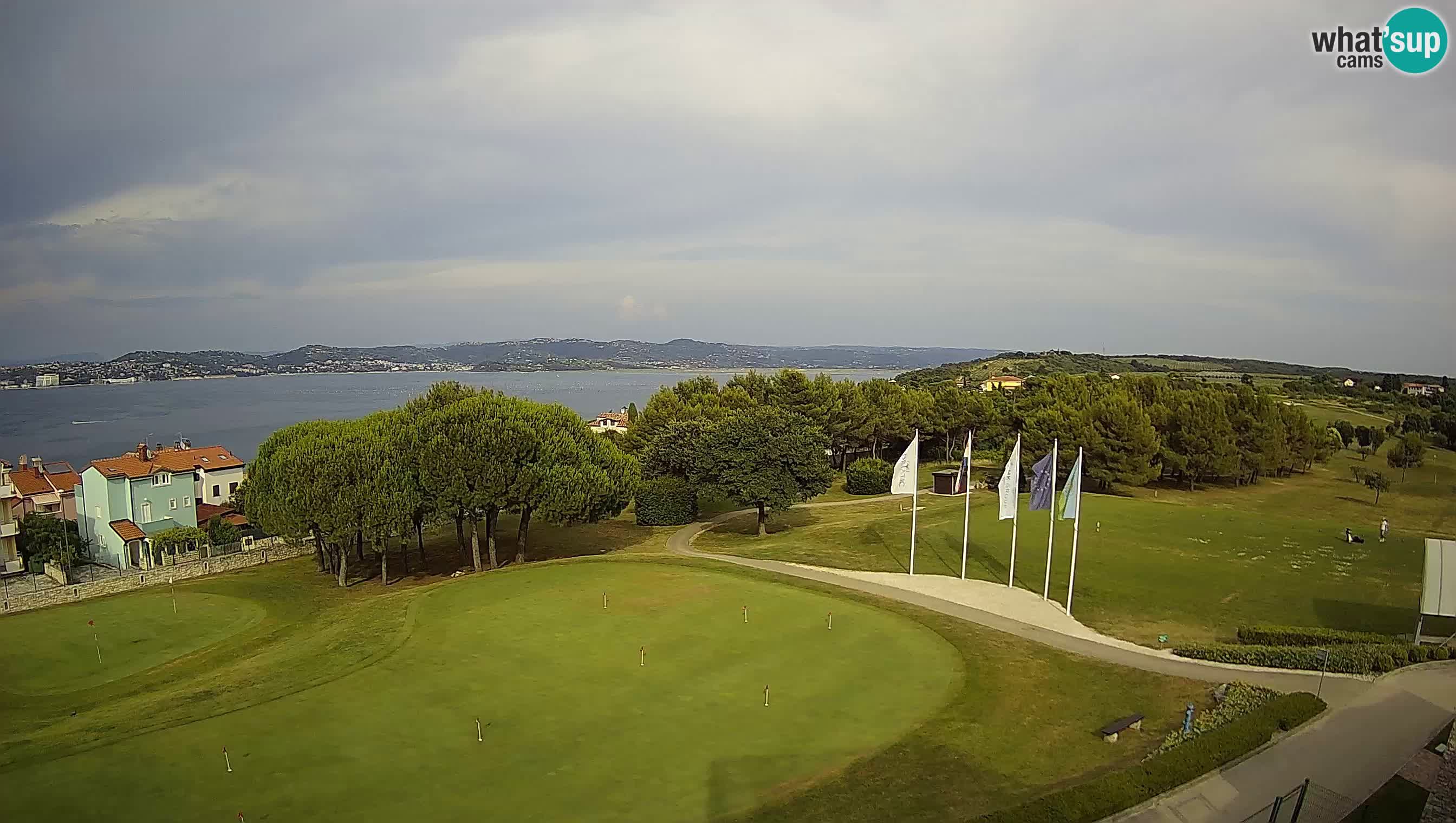 Golf Adriatic Cámara web en vivo Savudrija – Rezidencija Skiper – Istria – Croacia