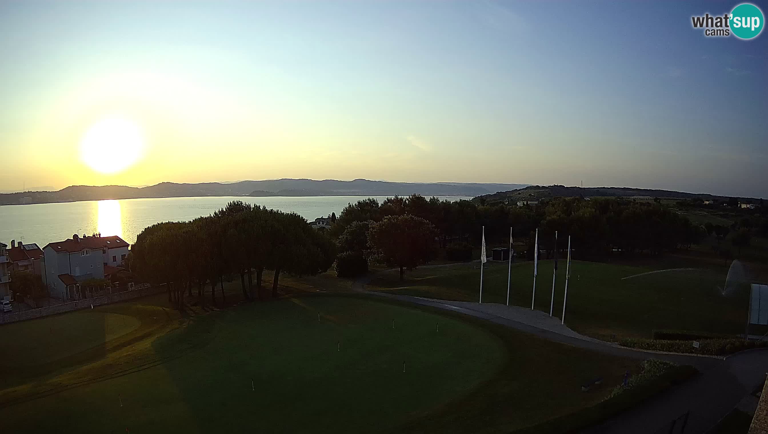 Golf Adriatic Live webcam Savudrija – Rezidencija Skiper – Istria – Croatia