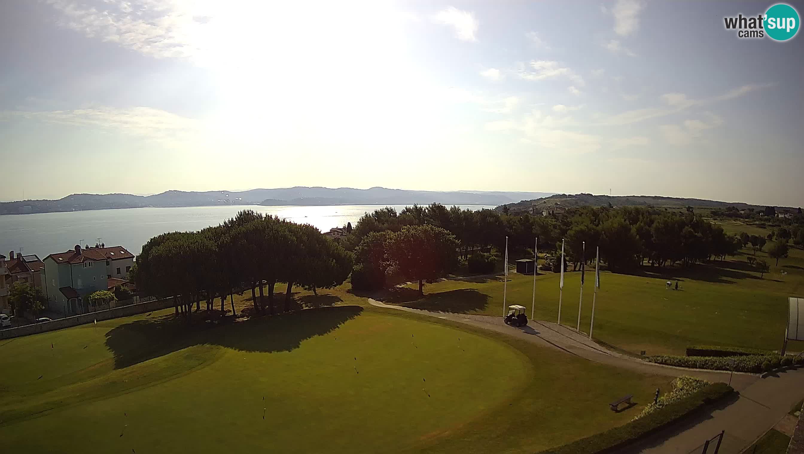 Golf Adriatic Live webcam Savudrija – Rezidencija Skiper – Istria – Croatia