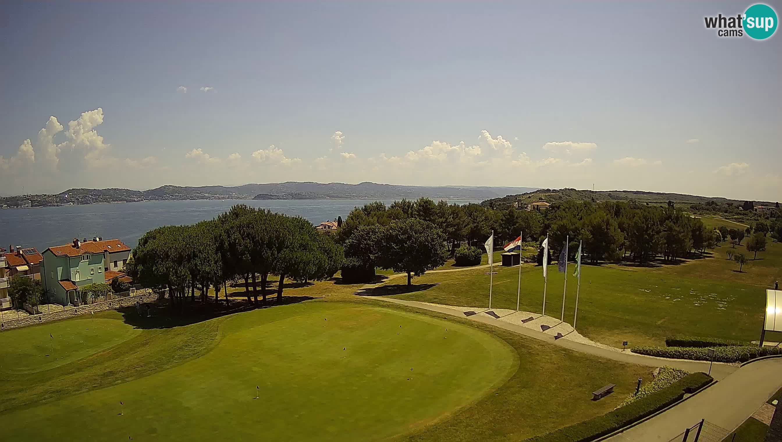 Golf Adriatic Spletna kamera v živo Savudrija – Rezidencija Skiper – Istra – Hrvaška