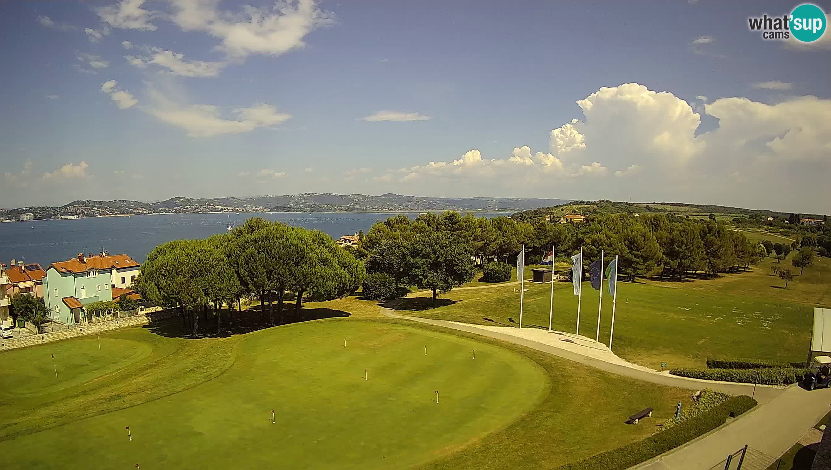 Golf Adriatic Live webcam Savudrija – Rezidencija Skiper – Istria – Croatia