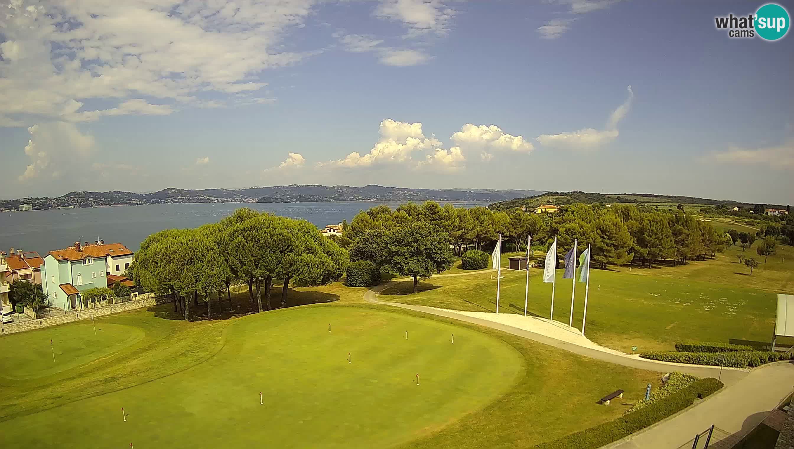 Golf Adriatic Cámara web en vivo Savudrija – Rezidencija Skiper – Istria – Croacia
