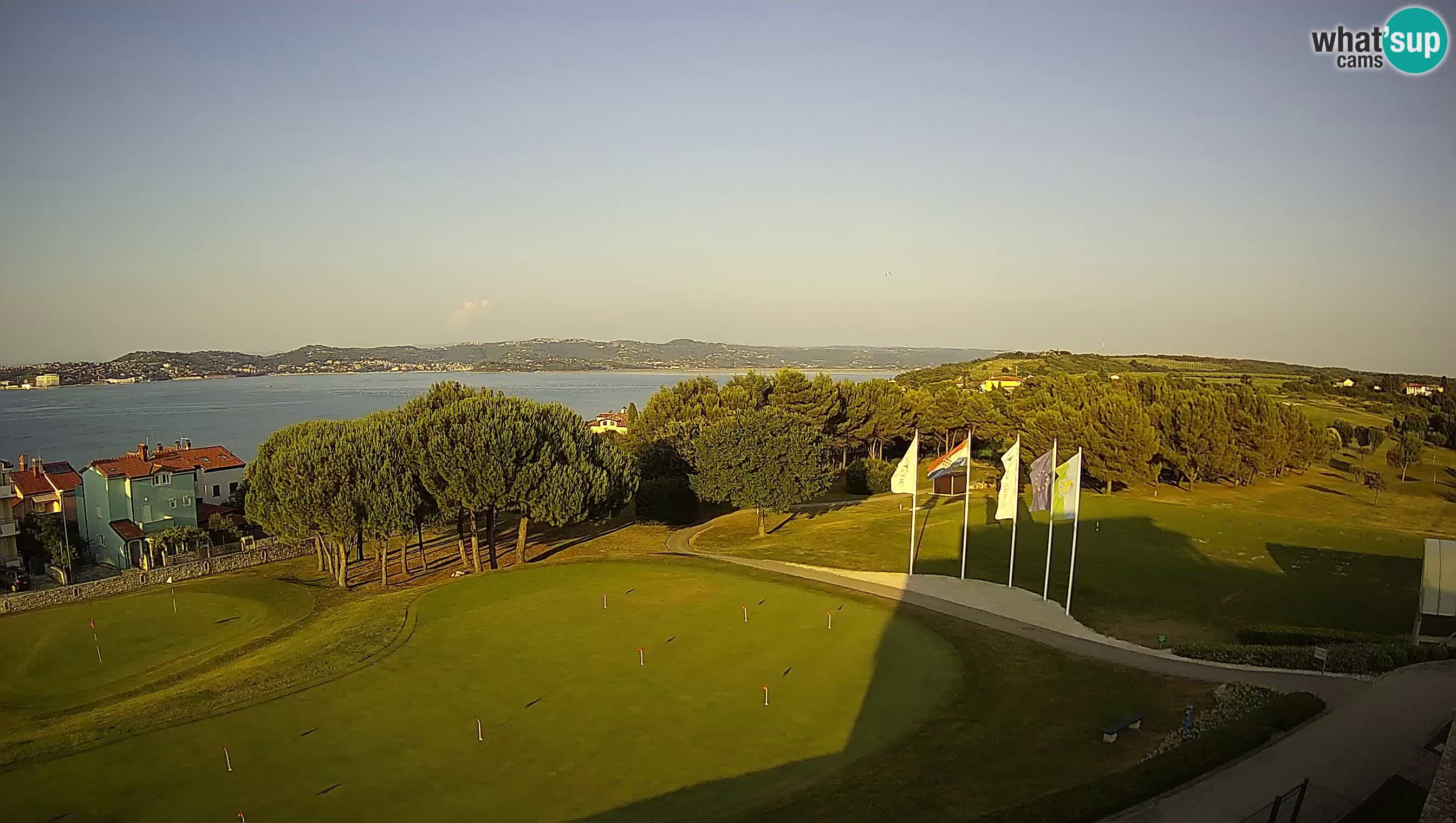 Golf Adriatic Cámara web en vivo Savudrija – Rezidencija Skiper – Istria – Croacia