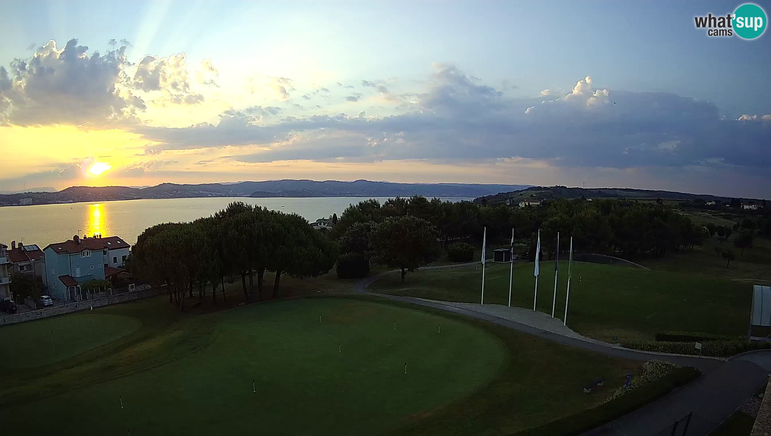 Golf Adriatic Spletna kamera v živo Savudrija – Rezidencija Skiper – Istra – Hrvaška