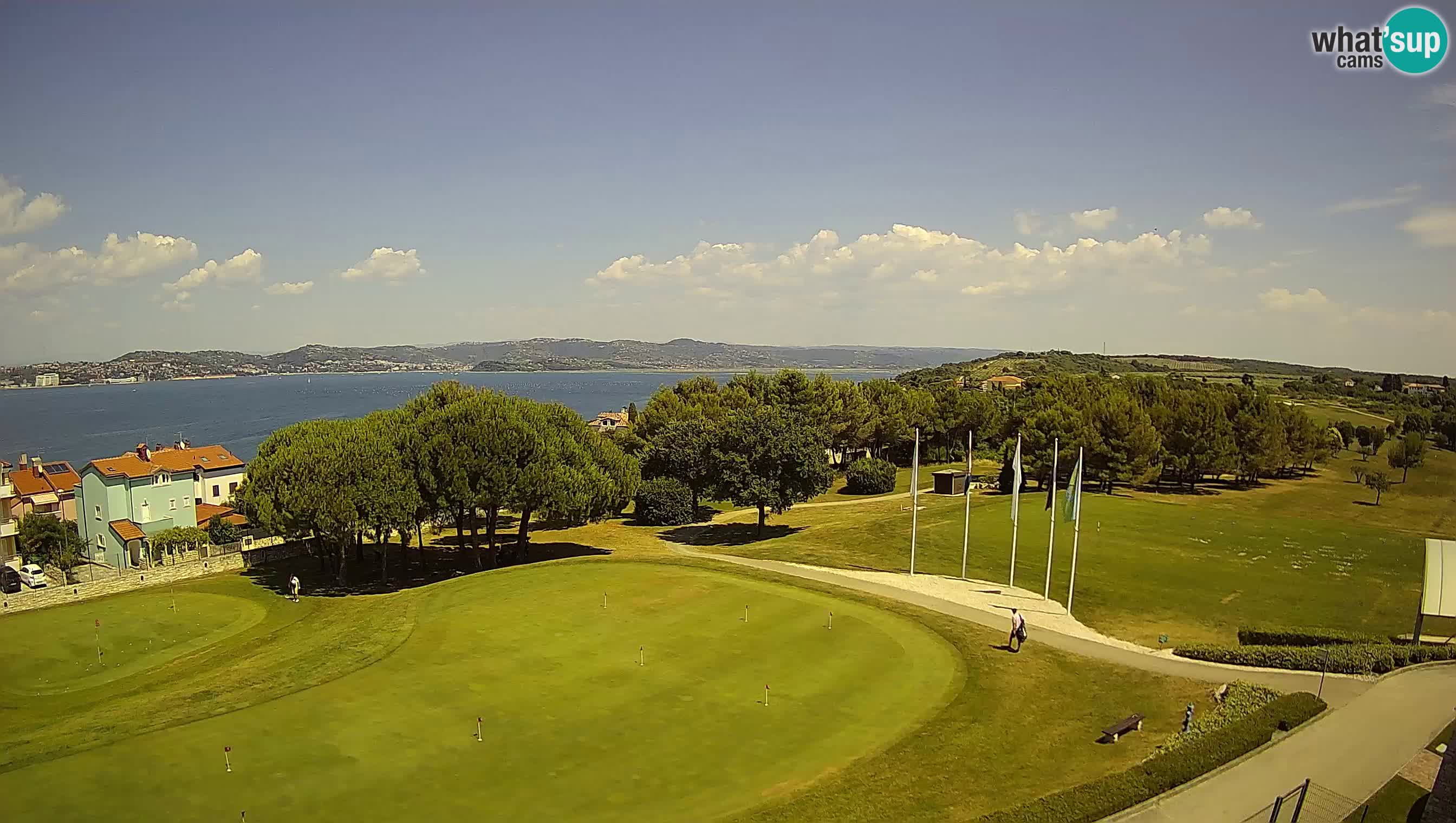 Golf Adriatic Cámara web en vivo Savudrija – Rezidencija Skiper – Istria – Croacia
