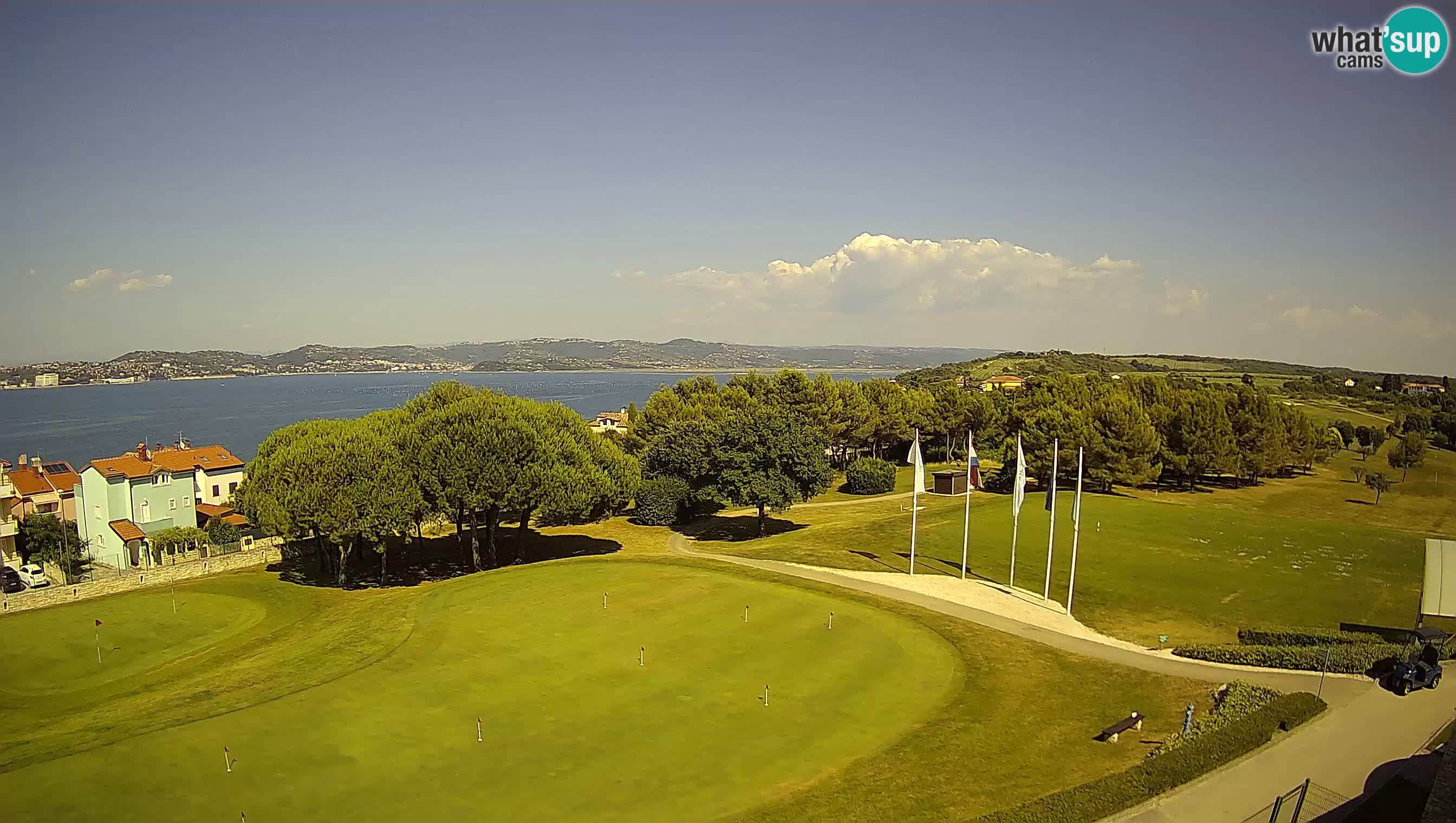 Golf Adriatic Cámara web en vivo Savudrija – Rezidencija Skiper – Istria – Croacia