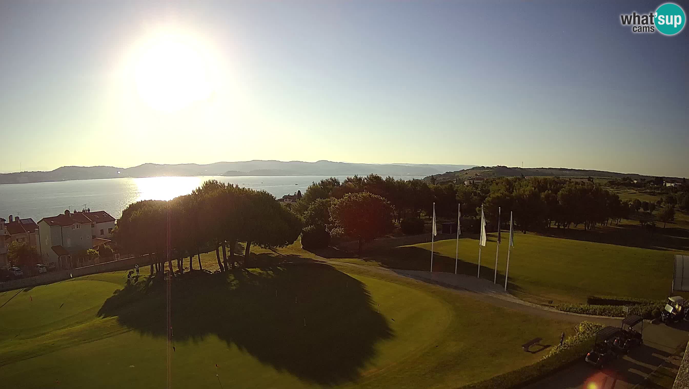 Golf Adriatic Live webcam Savudrija – Rezidencija Skiper – Istria – Croazia