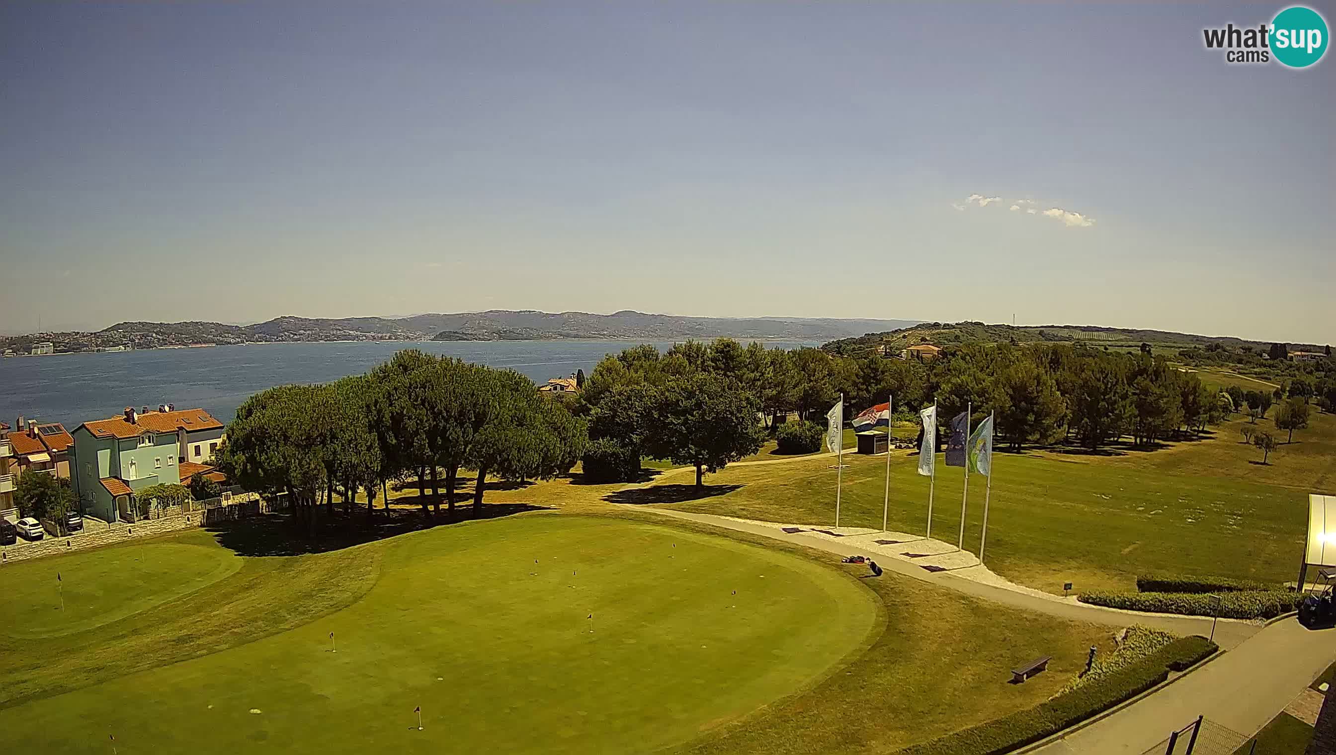 Golf Adriatic Spletna kamera v živo Savudrija – Rezidencija Skiper – Istra – Hrvaška