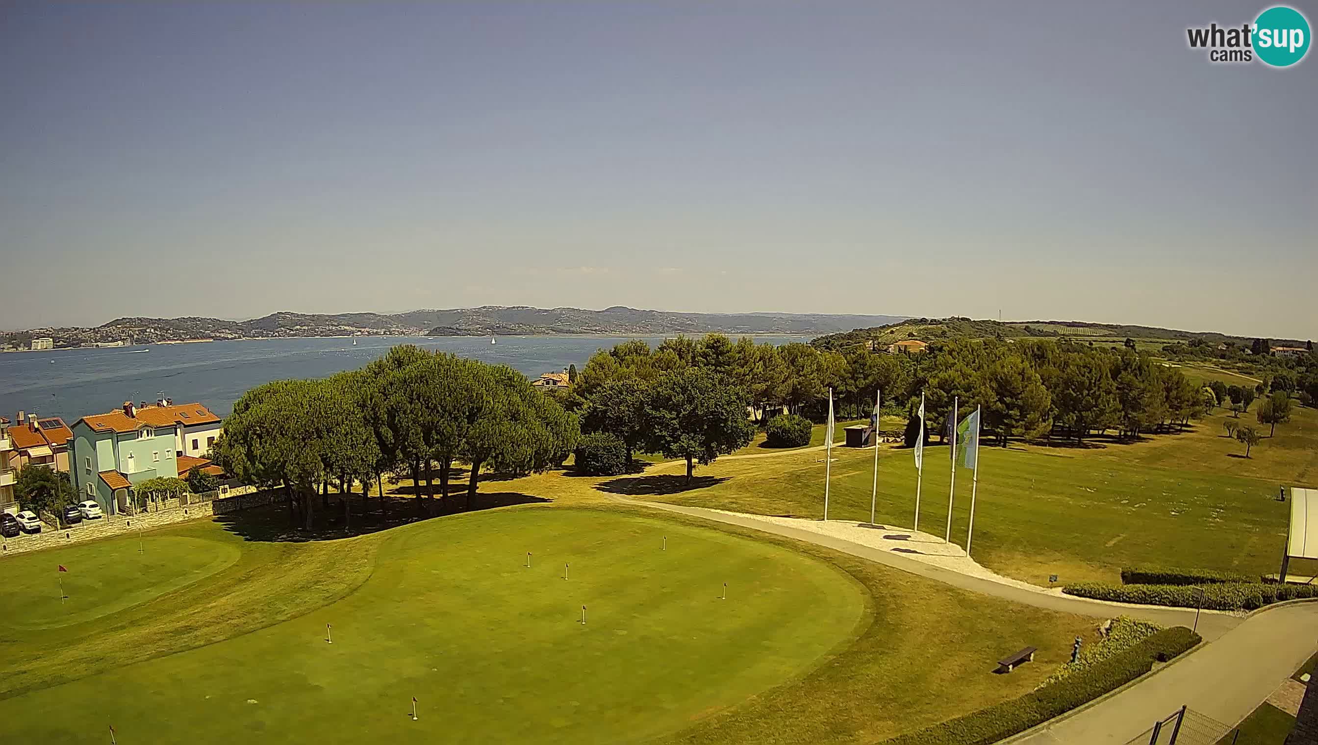 Golf Adriatic Cámara web en vivo Savudrija – Rezidencija Skiper – Istria – Croacia