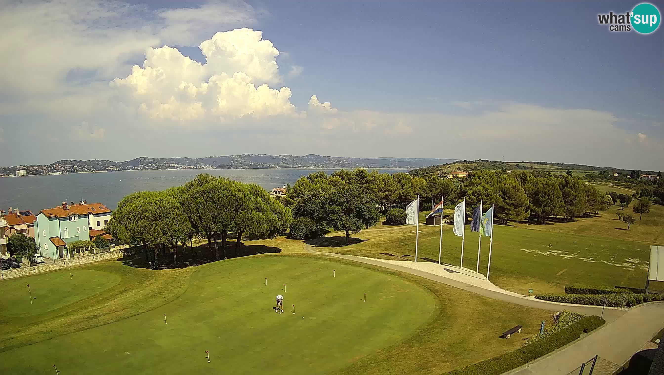 Golf Adriatic Live webcam Savudrija – Rezidencija Skiper – Istria – Croatia