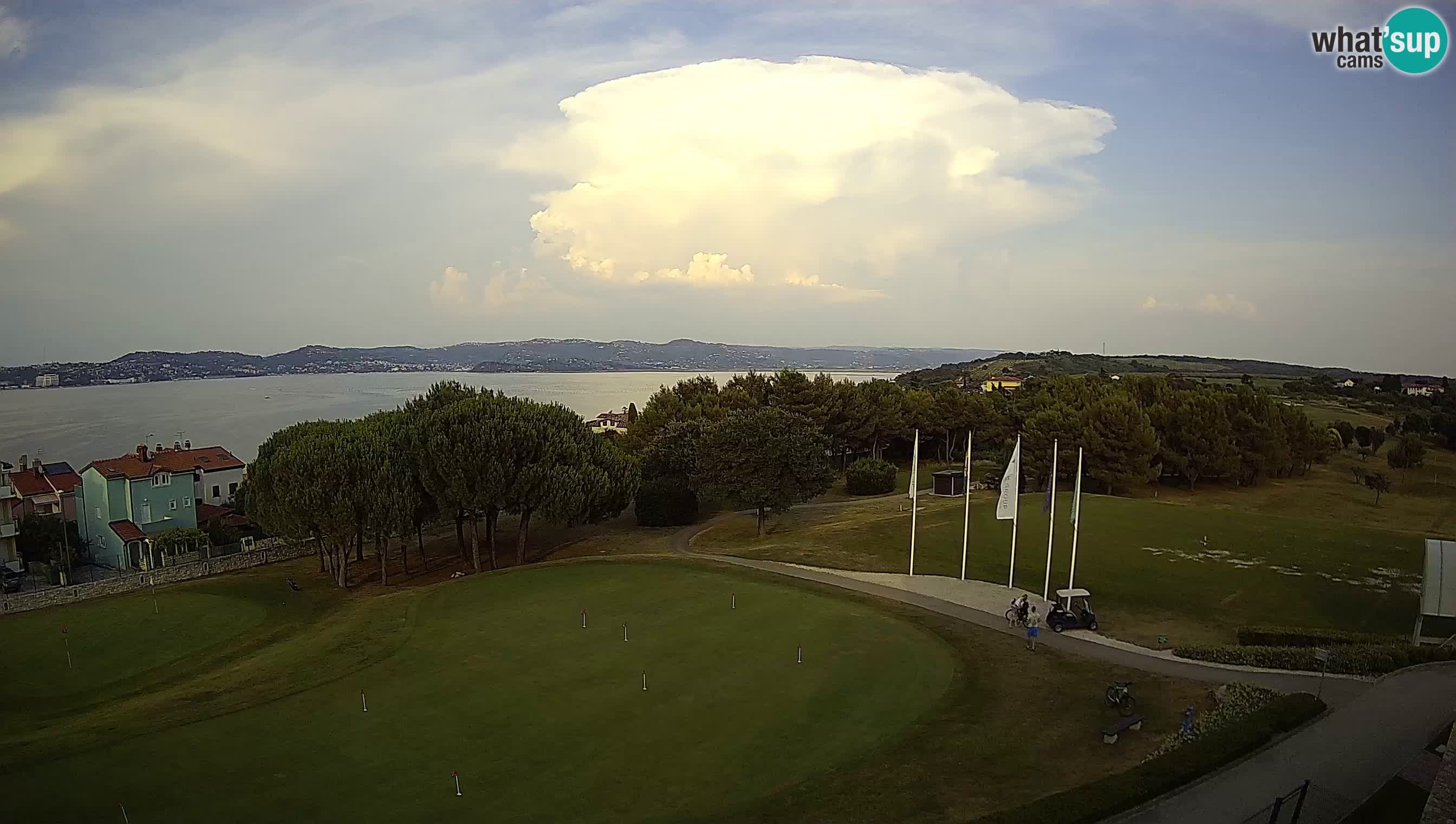 Golf Adriatic Live webcam Savudrija – Rezidencija Skiper – Istria – Croatia