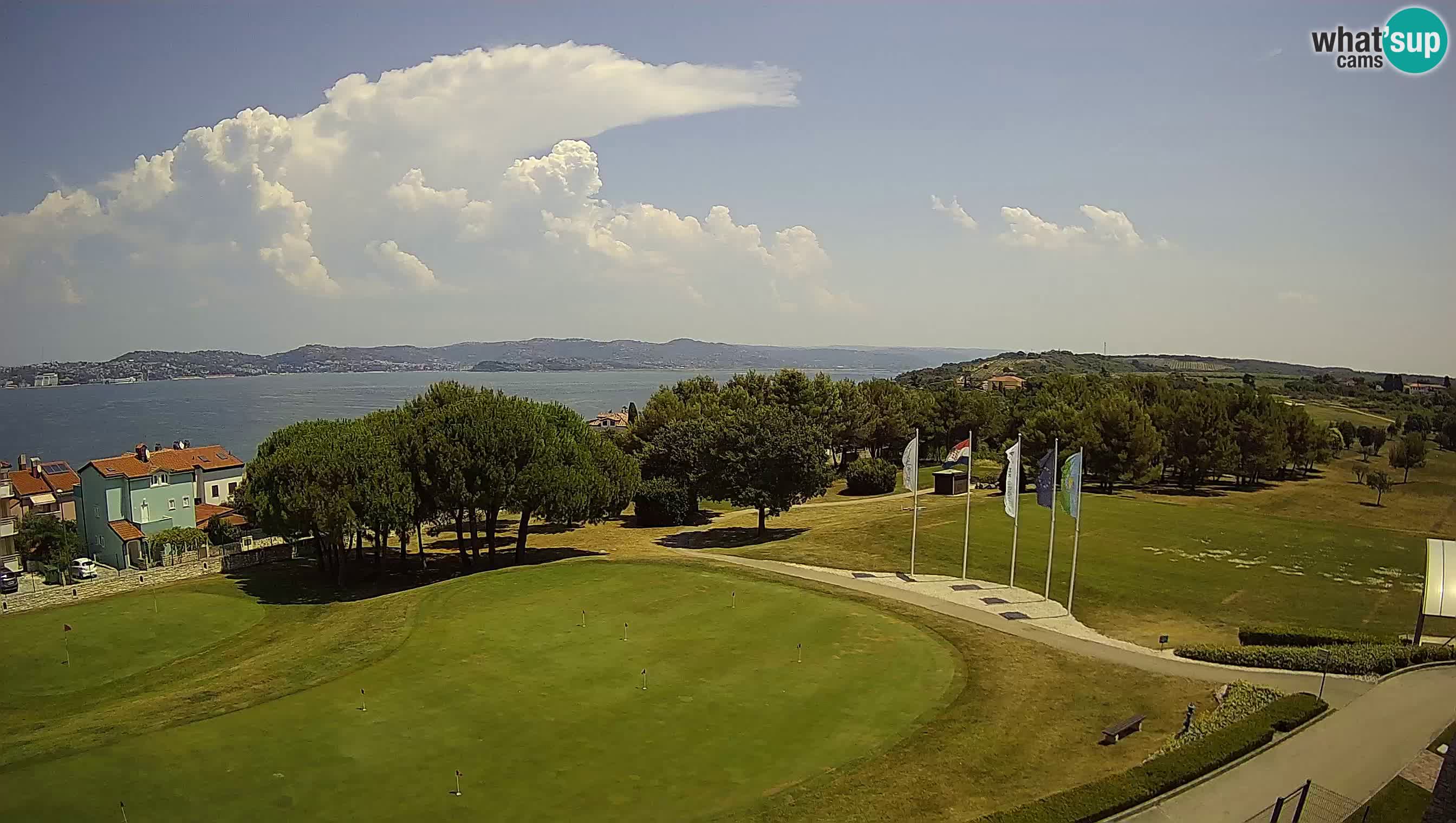 Golf Adriatic Cámara web en vivo Savudrija – Rezidencija Skiper – Istria – Croacia