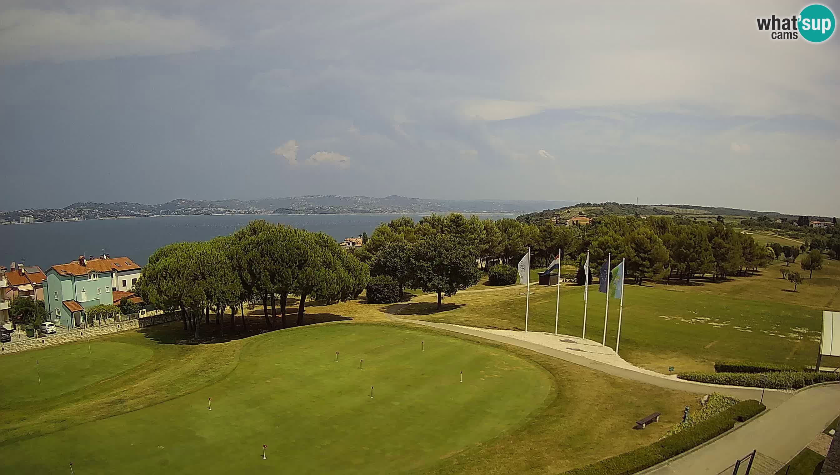 Golf Adriatic Cámara web en vivo Savudrija – Rezidencija Skiper – Istria – Croacia