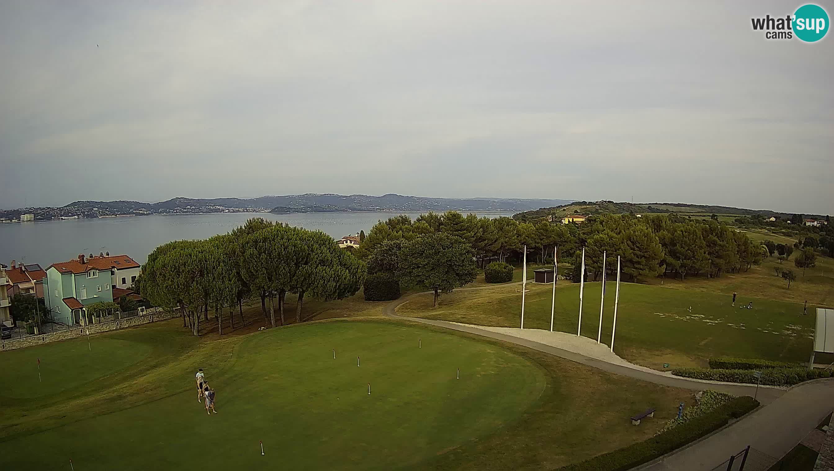 Golf Adriatic Spletna kamera v živo Savudrija – Rezidencija Skiper – Istra – Hrvaška