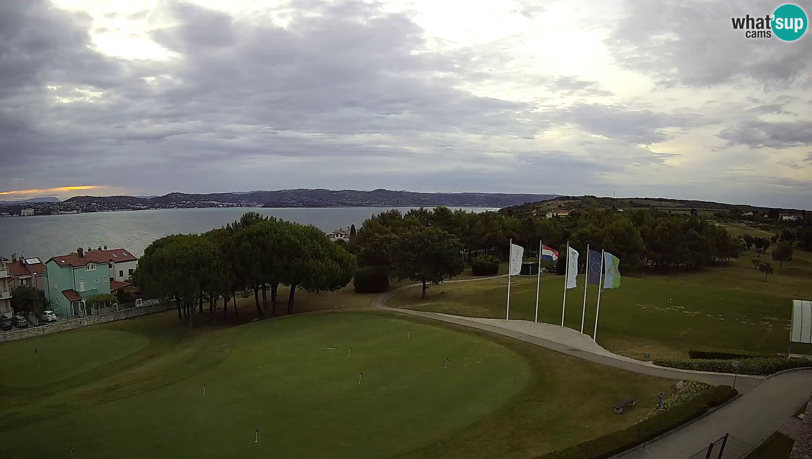 Golf Adriatic Live webcam Savudrija – Rezidencija Skiper – Istria – Croatia